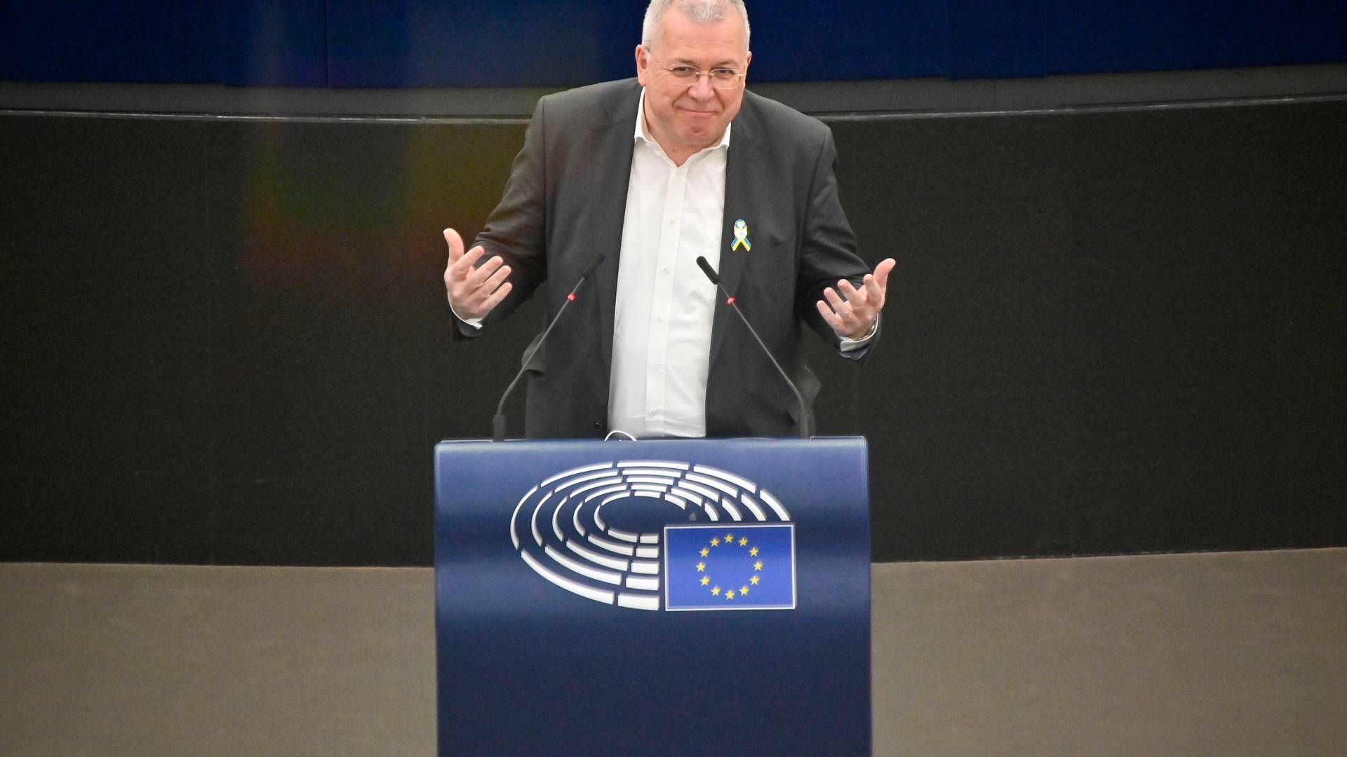 Markus Ferber bei einer Plenartagung im Europäischen Parlament. | Foto: picture alliance / Geisler-Fotopress | Dwi Anoraganingrum/Geisler-Fotop