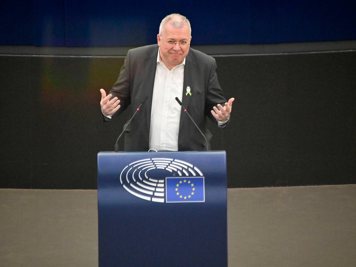 Markus Ferber bei einer Plenartagung im Europäischen Parlament. | Foto: picture alliance / Geisler-Fotopress | Dwi Anoraganingrum/Geisler-Fotop