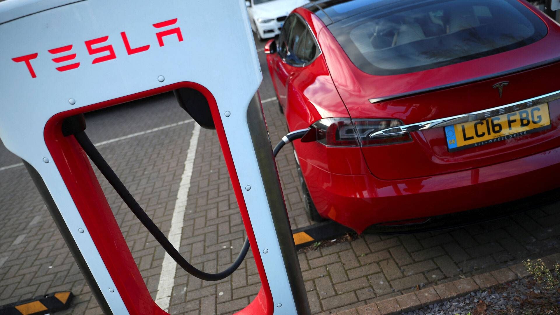 Teslas ladestandere har været åbne for alle elbilister siden 2022. | Foto: Hannah Mckay/Reuters/Ritzau Scanpix