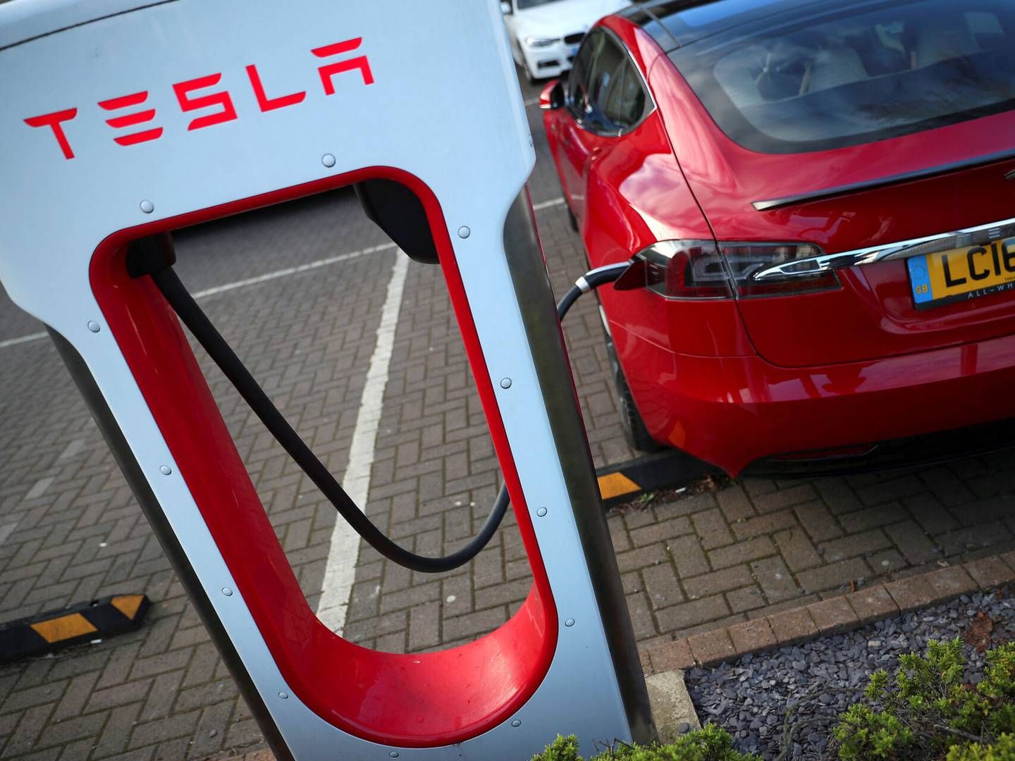 Teslas ladestandere har været åbne for alle elbilister siden 2022. | Foto: Hannah Mckay/Reuters/Ritzau Scanpix