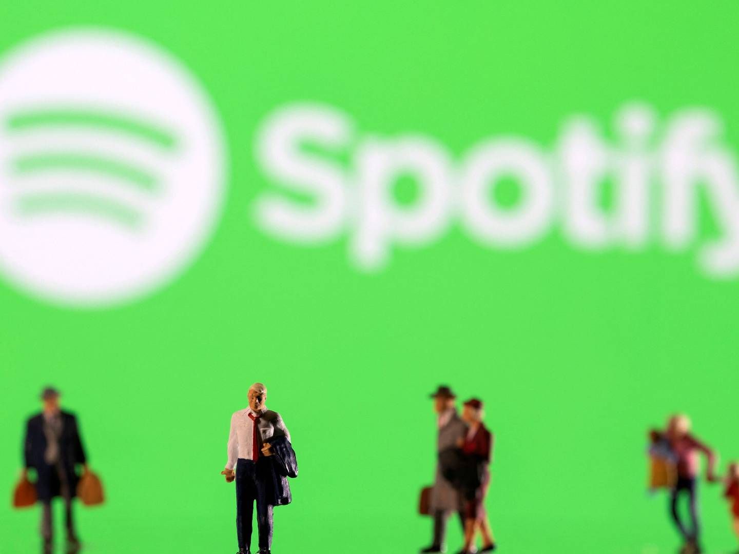 Spotify lancerede sit lydbogssats i engelsksprogede markeder i november 2023. | Foto: Dado Ruvic/Reuters/Ritzau Scanpix