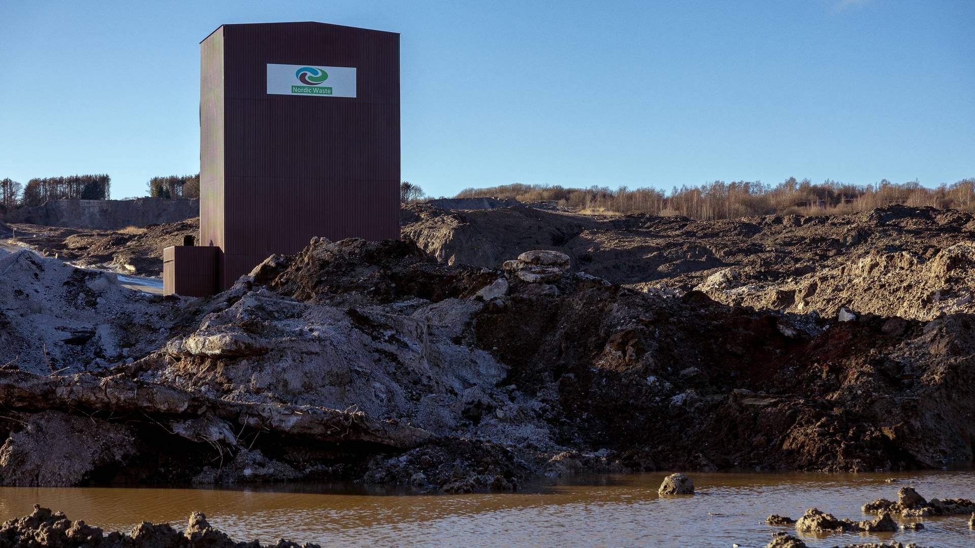Nordic Wastes famøse jordvaskeanlæg er solgt midt i rekonstruktion af søsterselskabet DSH Recycling. | Foto: Benny Kjølhede