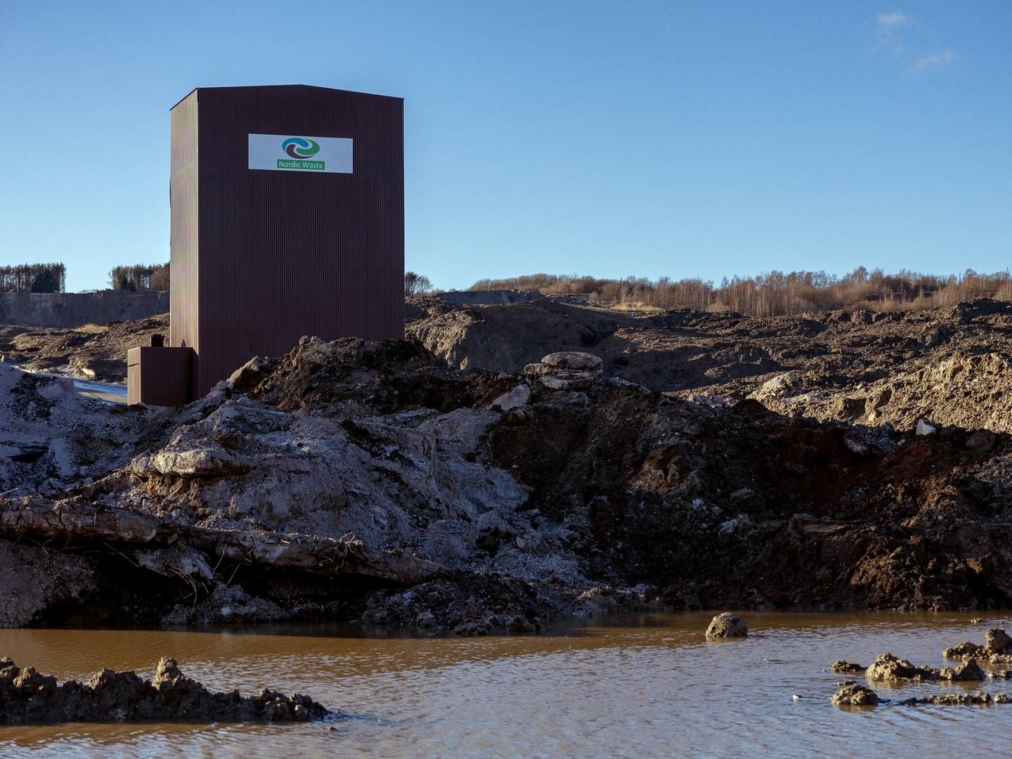 Nordic Wastes famøse jordvaskeanlæg er solgt midt i rekonstruktion af søsterselskabet DSH Recycling. | Foto: Benny Kjølhede