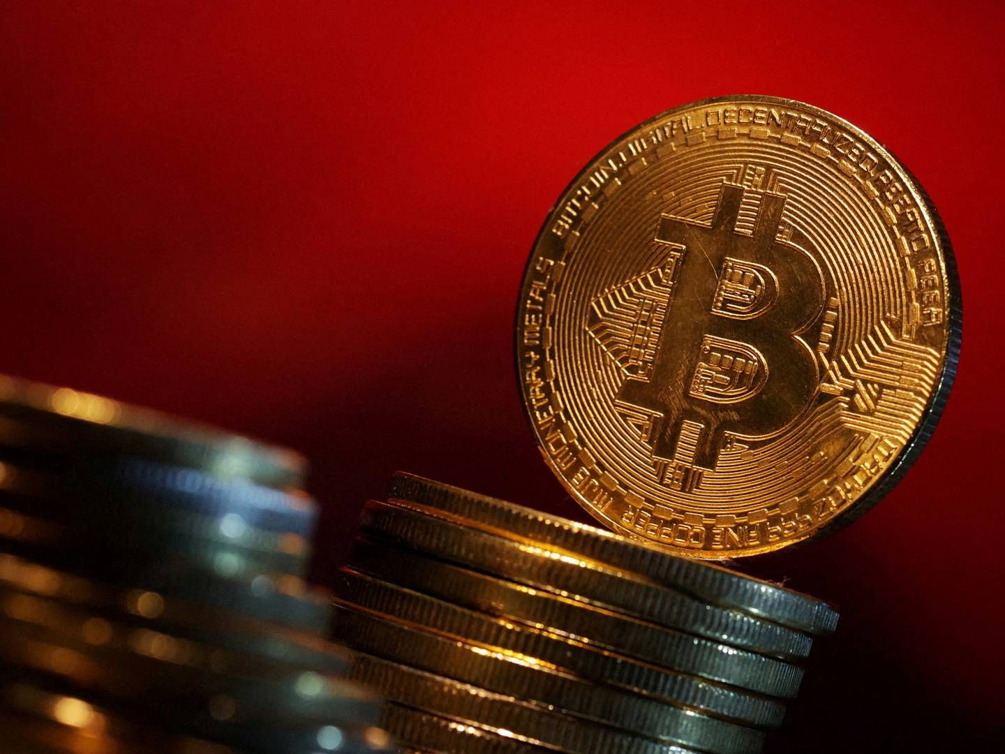 Bitcoin ramte i marts en rekordpris på 73.803 dollar - omkring 516.000 kroner. | Foto: Dado Ruvic