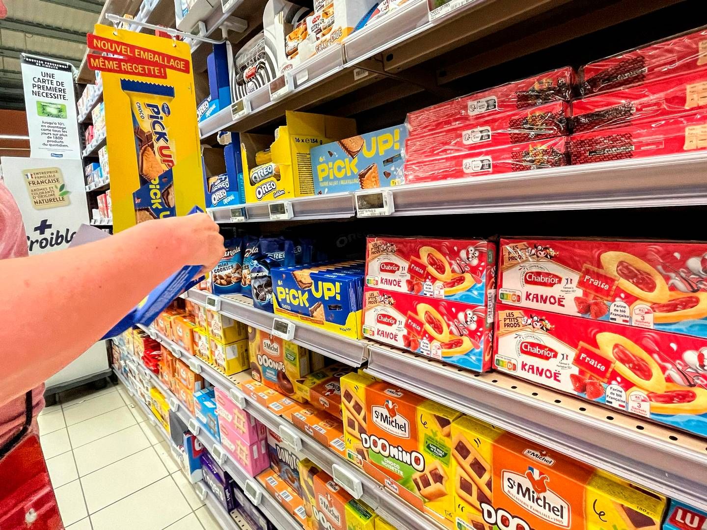 Også for EU har Frankrig fremlagt et forslag, der vil tvinge detailhandlere i hele unionen til at gennemføre en mærkningskampagne for "shrinkflation" på fødevarer. | Foto: Denis Charlet