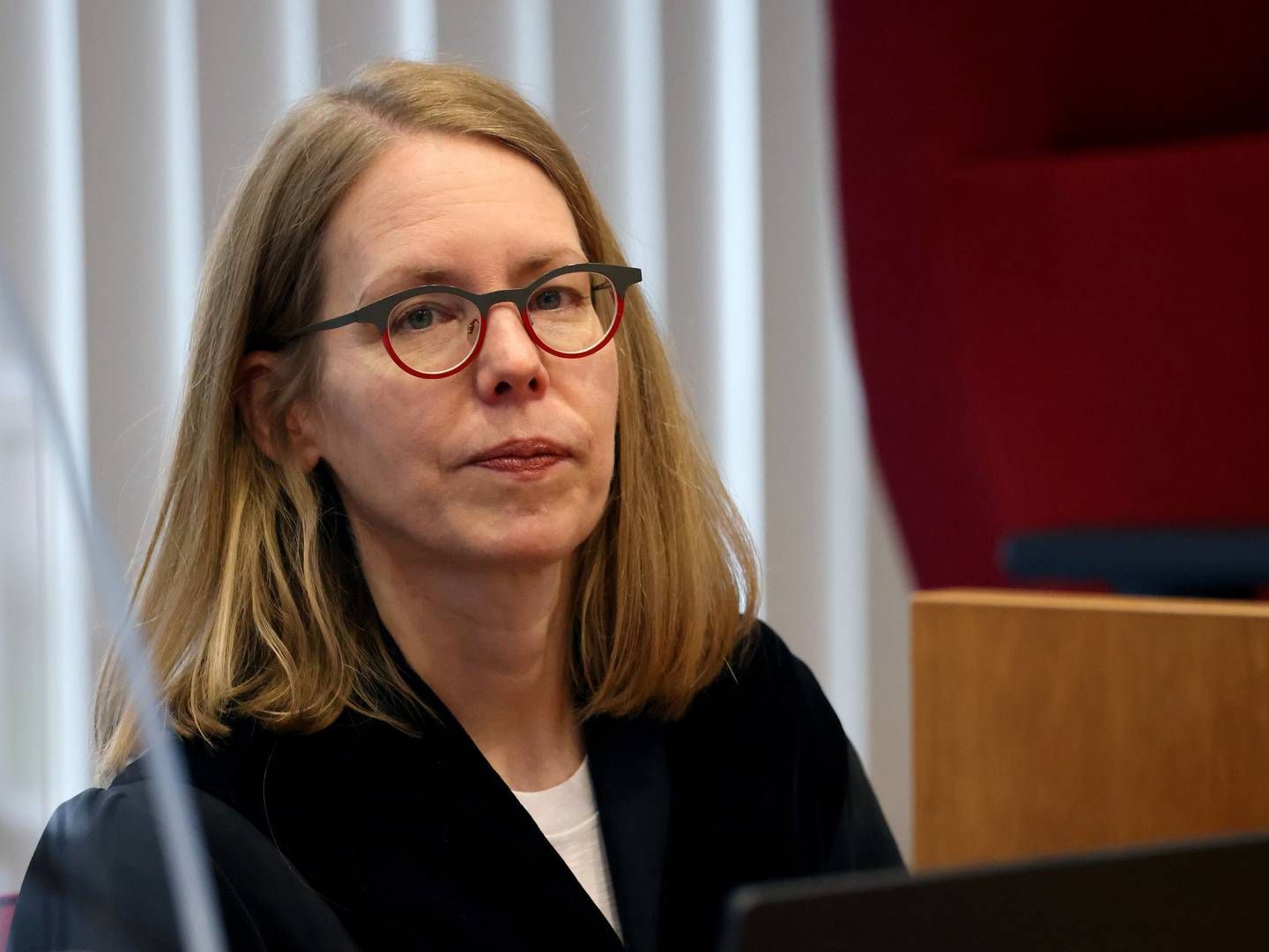 Cum-Ex-Chefermittlerin Anne Brorhilker, hier beim Prozessauftakt gegen Hanno Berger, hat gekündigt. | Foto: picture alliance/dpa | Oliver Berg