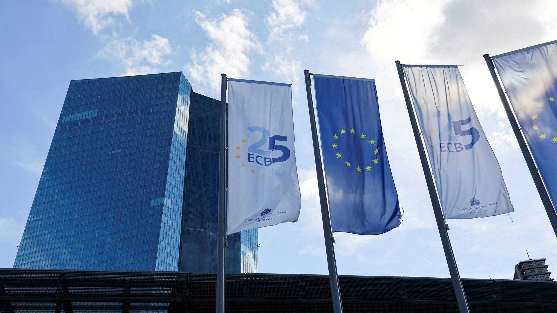 Ifølge futures regner 87,2 pct. af markedet med, at ECB sætter renten ned på rentemødet den 6. juni. | Foto: Wolfgang Rattay