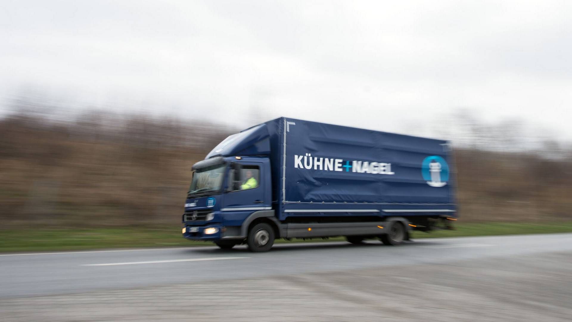 Også Kuehne+Nagels vejforretning gik tilbage i første kvartal. | Foto: Daniel Reinhardt/AP/Ritzau Scanpix