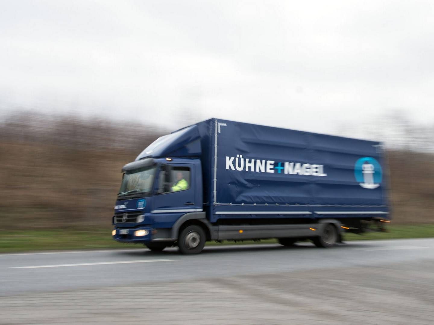 Kuehne+Nagel's road business also declined in the first quarter. | Foto: Daniel Reinhardt/AP/Ritzau Scanpix