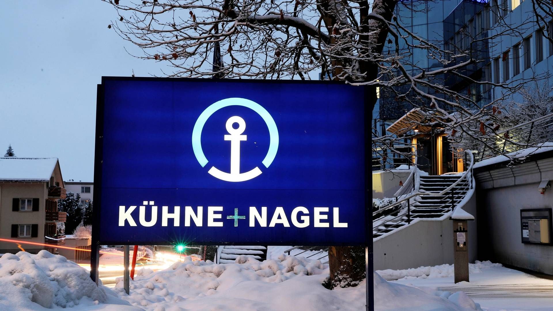 DSV-konkurrenten Kuehne+Nagel har tirsdag præsenteret sit regnskab for første kvartal. | Foto: Arnd Wiegmann/Reuters/Ritzau Scanpix