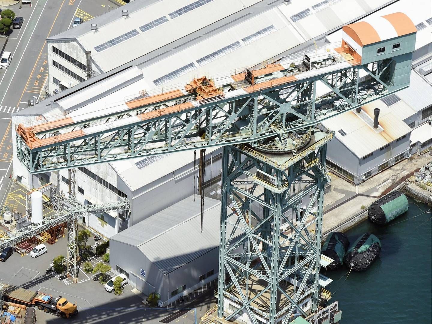 File photo of Japanese shipyard unrelated to the IHI Power Systems Co. case. | Foto: AP/Ritzau Scanpix
