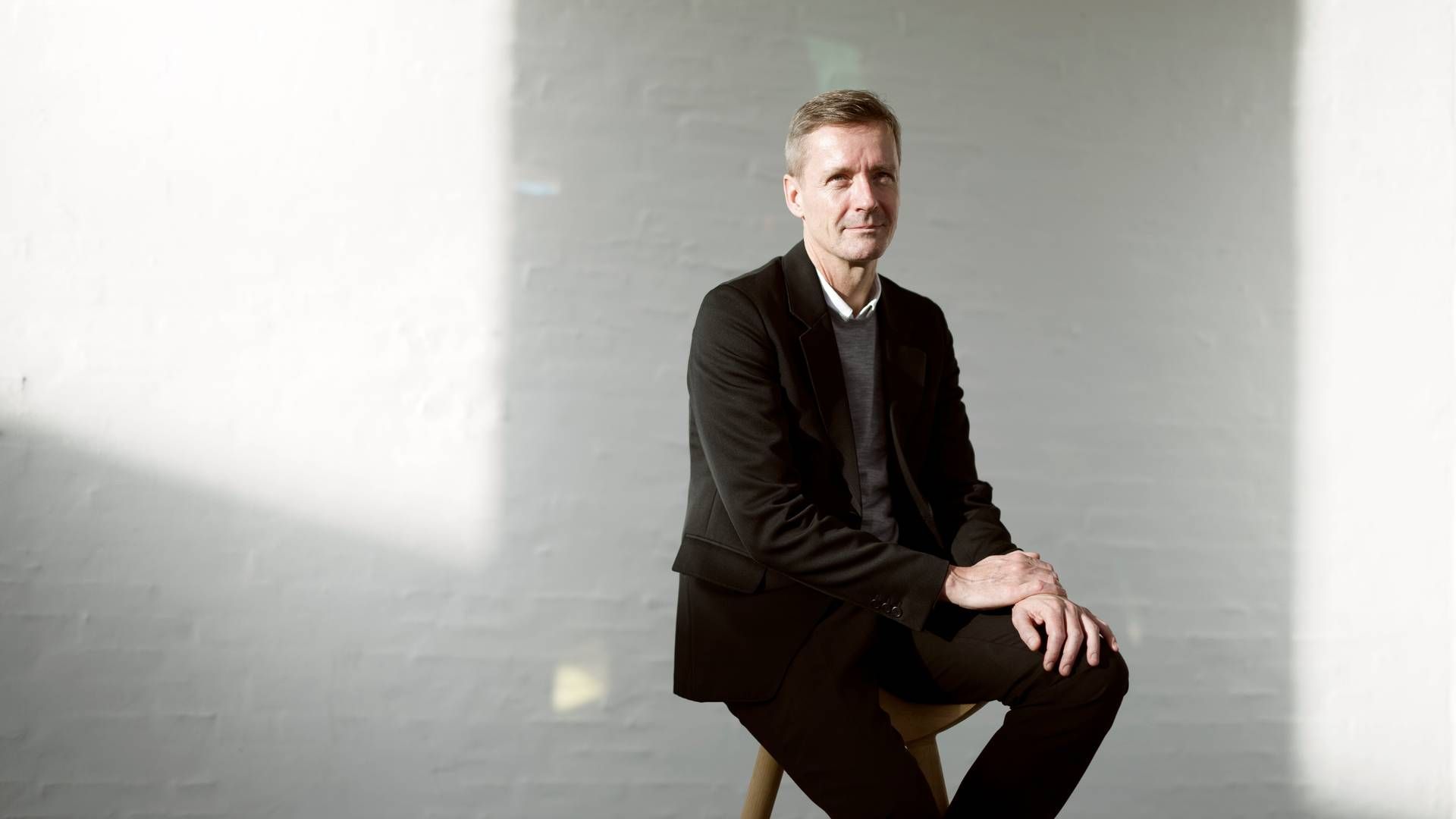 Anders Byriel er adm. direktør og medejer af Kvadrat, der er blandt de førende globalt inden for designtekstiler – primært i form af møbelstoffer og gardiner. | Foto: Benjamin Nørskov