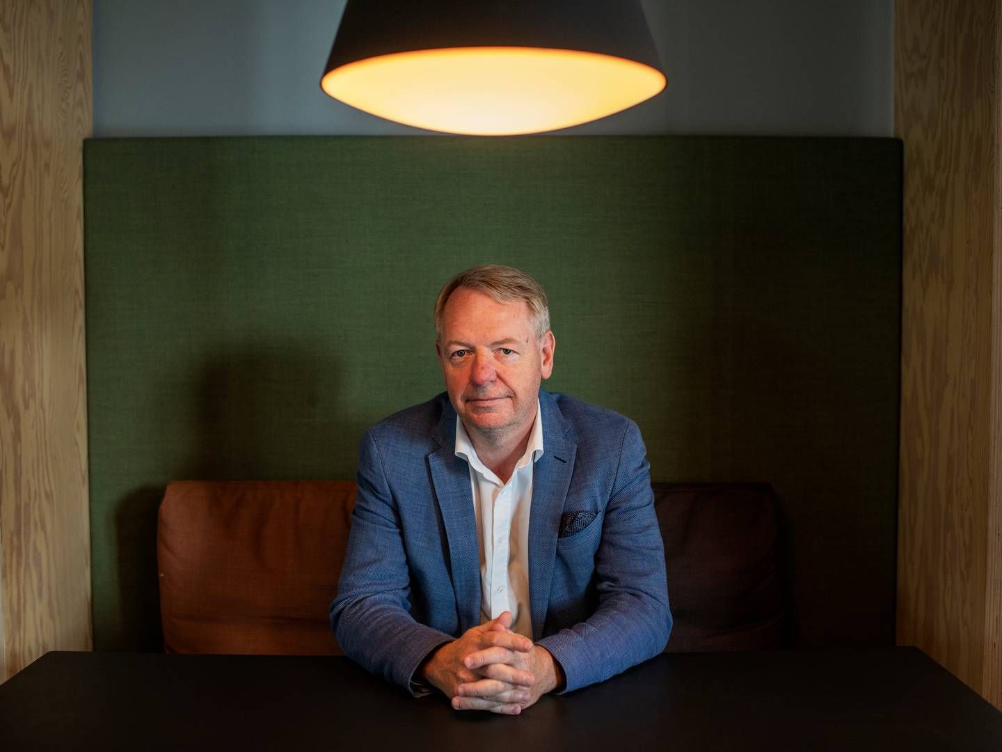 Niels Duedahl påpeger, at investeringerne i stort omfang stopper i fiberforretningen. | Foto: Joachim Ladefoged/Ritzau Scanpix