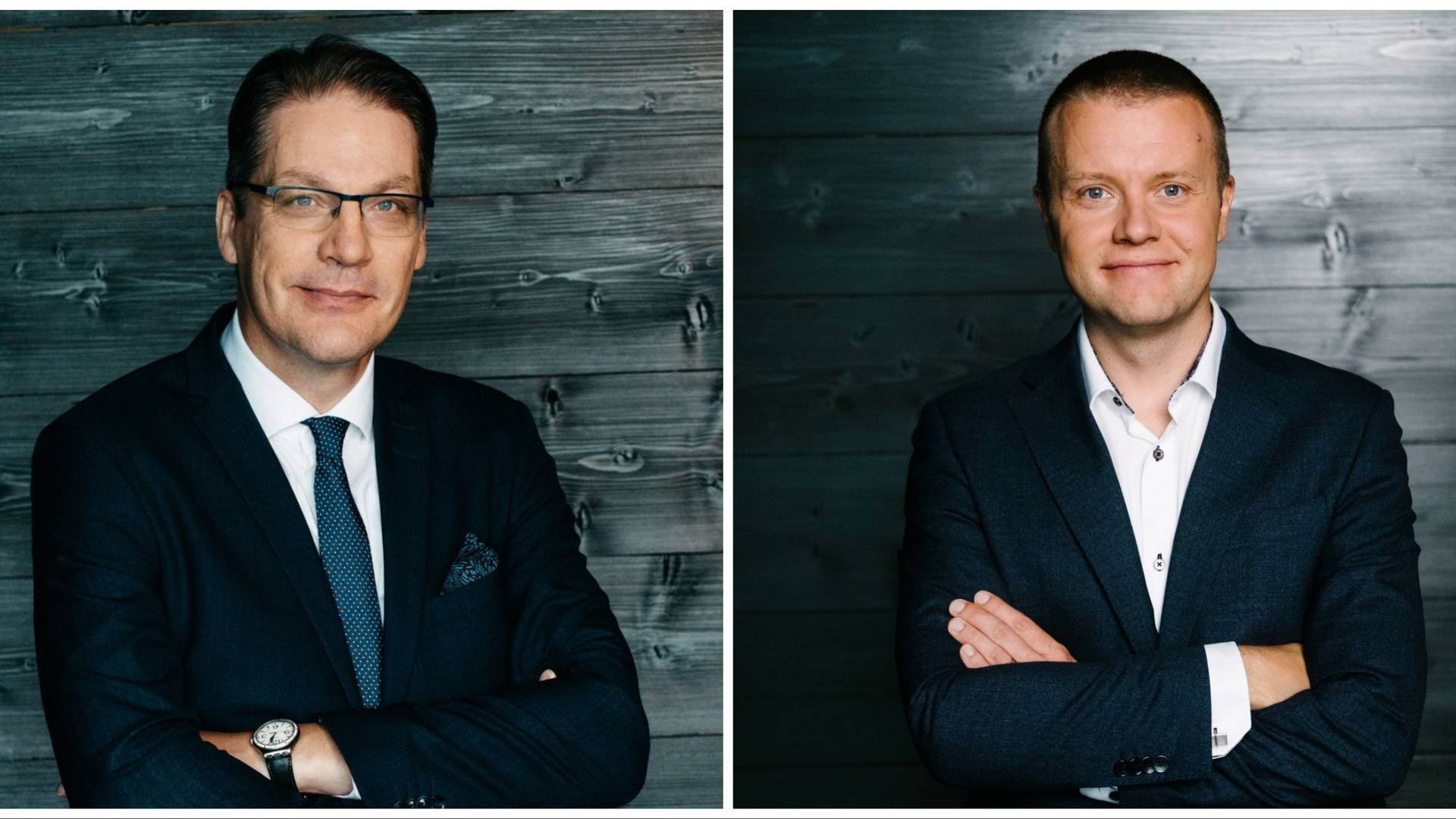 Varma's President and CEO Risto Murto (l.) and CIO Markus Aho (r.). | Photo: Varma PR.