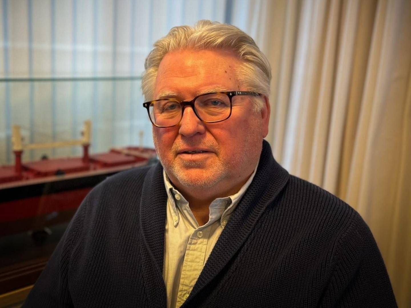 Per Olav Karlsen is not worried that a bankruptcy could affect Cleaves Securities. "We are not going bankrupt. We will not be insolvent at any time," he says. | Photo: Cleaves Securities
