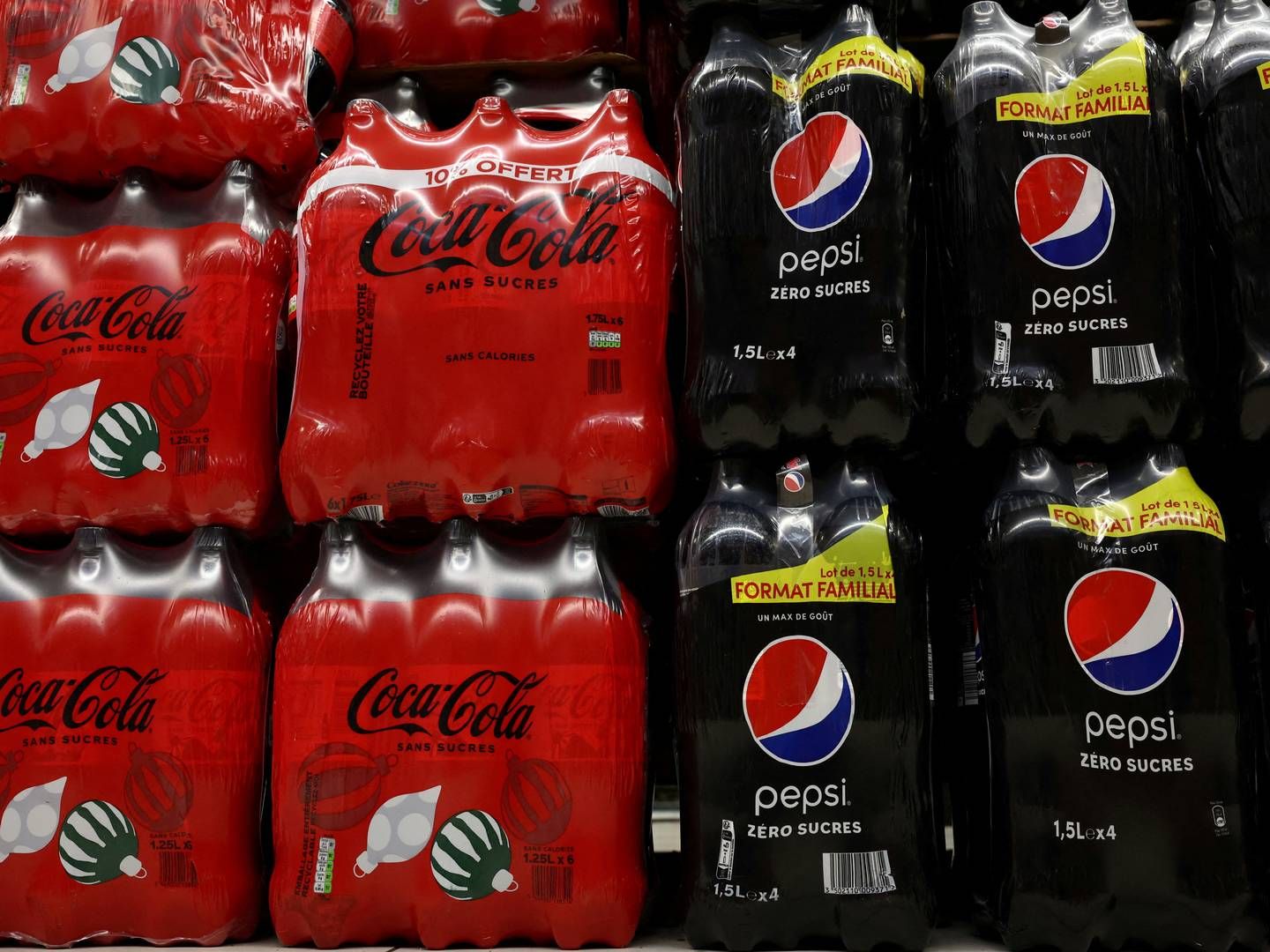 Coca-Cola indtager førstepladsen som den største bidragsyder til plastforureningen, viser nyt studie. | Foto: Stephanie Lecocq/Reuters/Ritzau Scanpix
