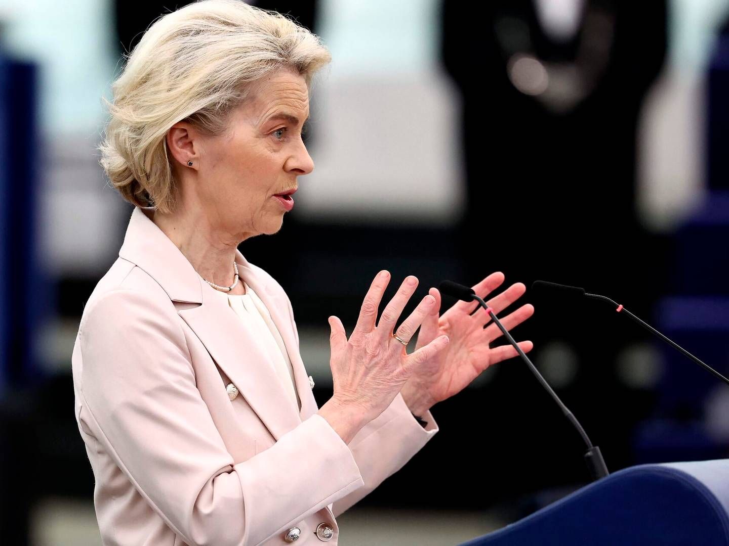 EU-Kommissionens formand, Ursula von der Leyen. | Foto: Frederick Florin/AFP/Ritzau Scanpix