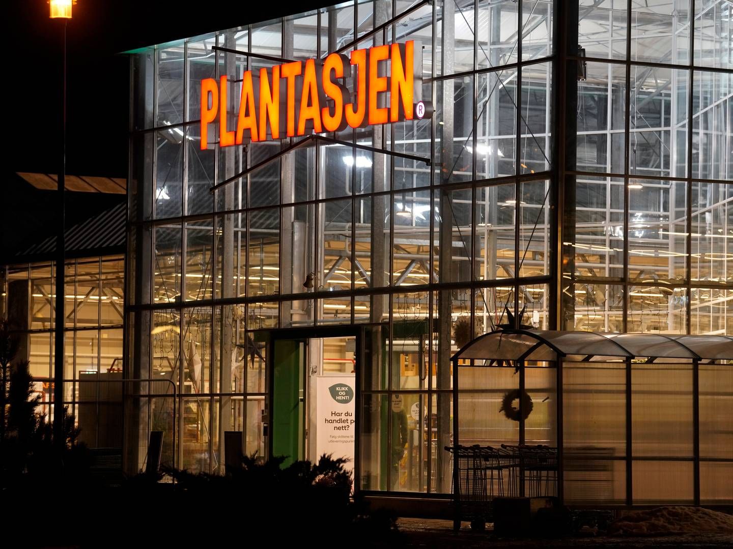 Plantasjen i Norge står for 2,3 av selskapets inntekter på 4,2 milliarder. | Foto: Terje Bendiksby/NTB