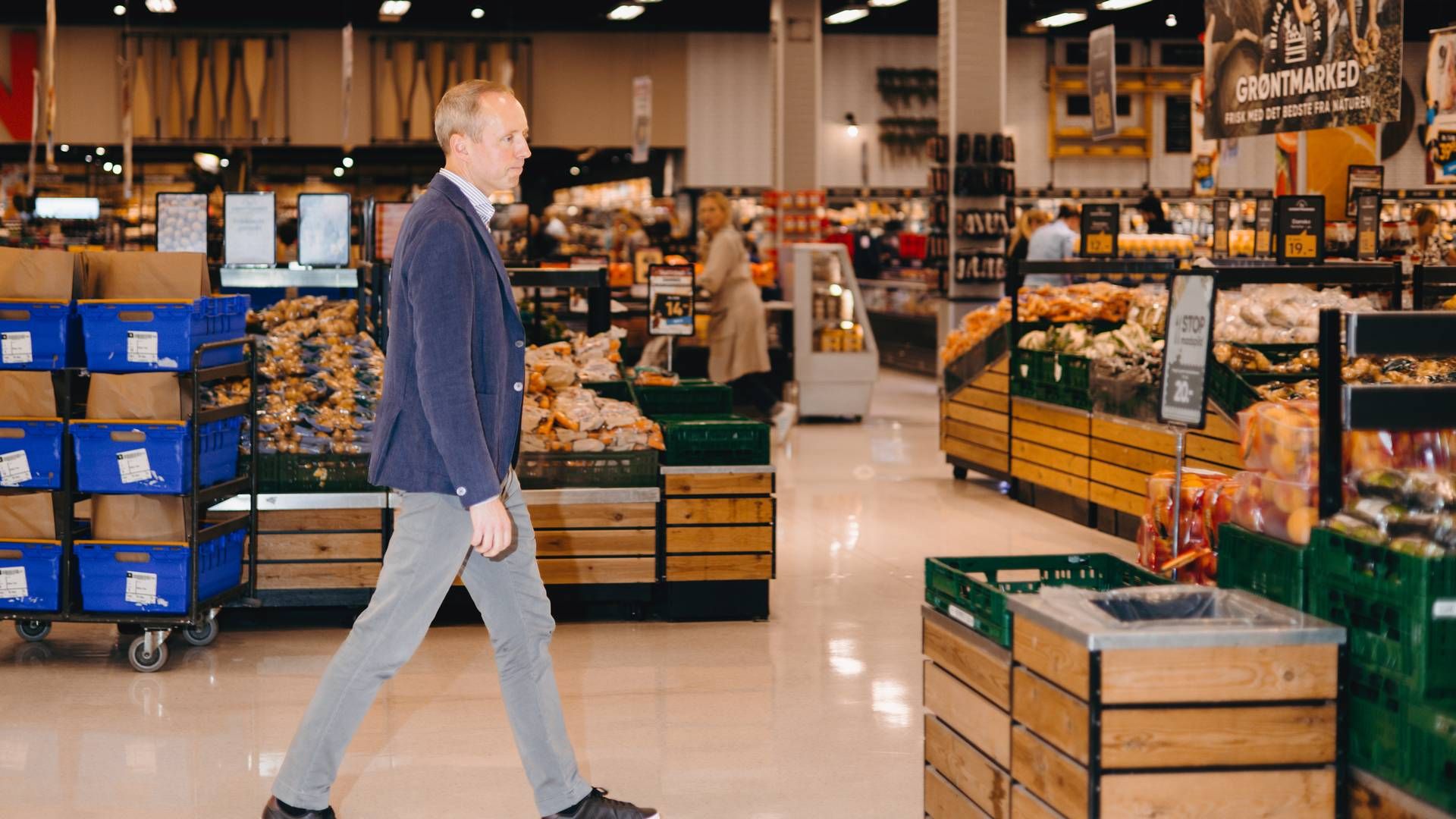 Anders Hagh kan snart fejre et års jubilæum som Salling Group-topchef. Den tidligere finansdirektør i koncernen varsler i forbindelse med regnskabet, at en ny offensiv er på vej. | Foto: Emilie Toldam Futtrup