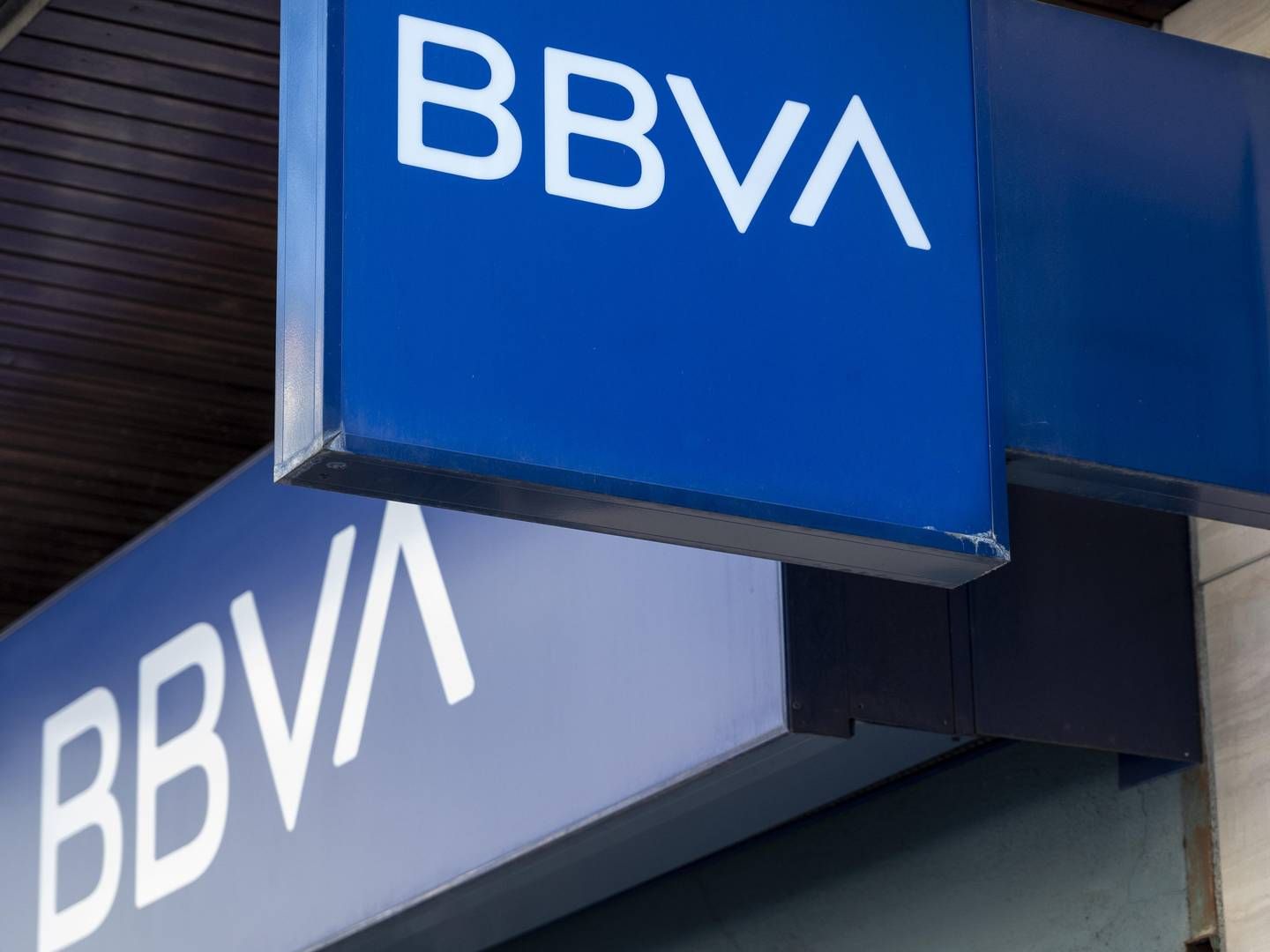 BBVA-Filiale in Bilbao. | Foto: picture alliance / Sipa USA | SOPA Images