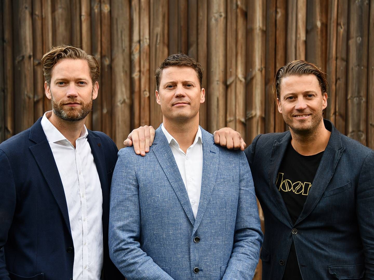 Lottrup & Co ejes og drive af brødrene Søren (tv.), Peter og Henrik Lottrup. | Photo: Lottrup & Co. / Pr