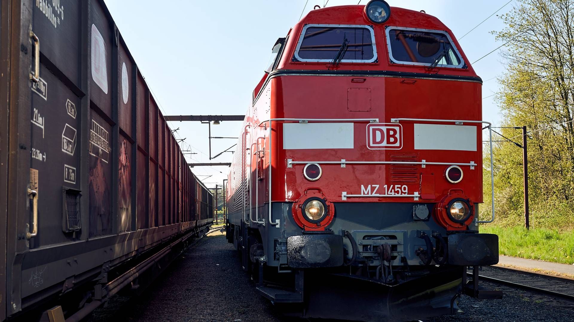 Torsdag får den udfordrede kombiterminal i Hirtshals besøg af et godstog fra DB Cargo. | Foto: PR / DB Cargo Scandinavia