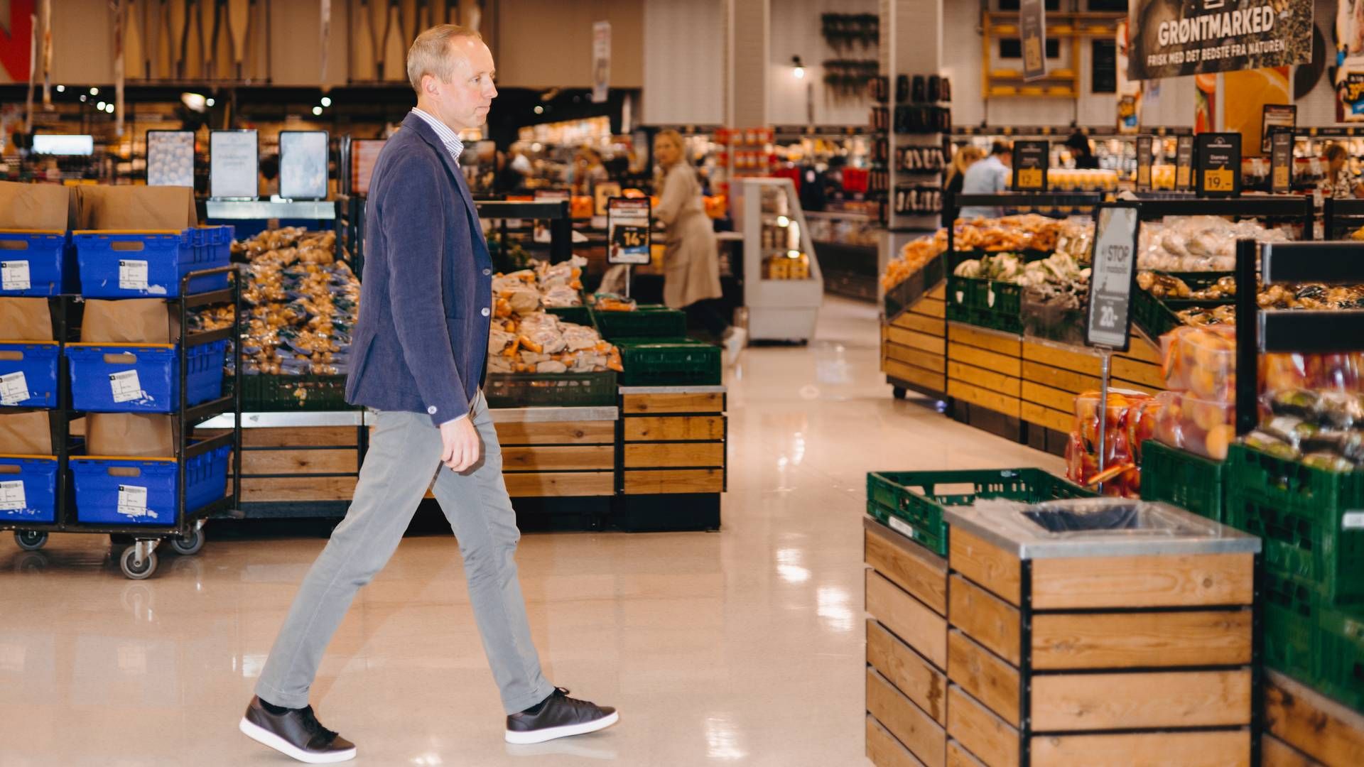 Salling Group med Anders Hagh i spidsen har følt det nødvendigt at sende en bemærkning til Konkurrence- og Forbrugerstyrelsen, der er i gang med at undersøge fusionen mellem OK og Coop. | Foto: Emilie Toldam Futtrup