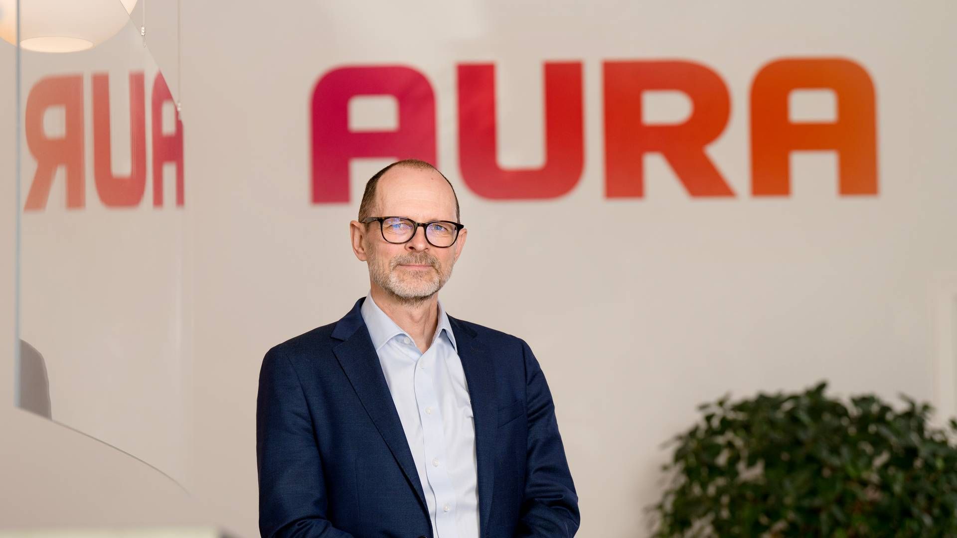 Carsten Höegh Christiansen, direktør i energi- og fiberkoncernen Aura. | Foto: Pr Aura