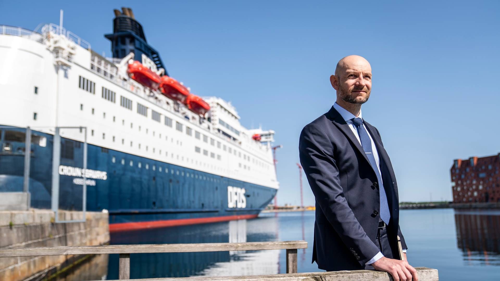 Det bliver måske alligevel ikke skibe, David Dupont-Mouritzen og resten af CIP skal levere brændstof til fra Høst-projektet i Esbjerg. | Foto: Stine Bidstrup