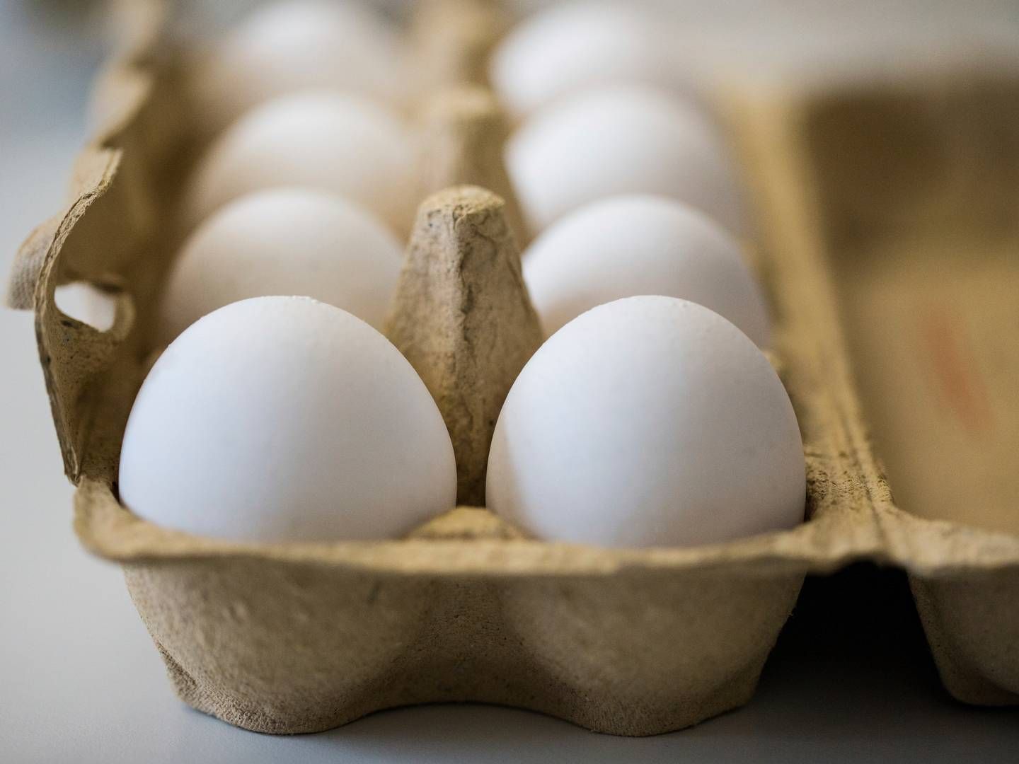 Eggmagelen fortsetter og Nortura håper det etablerer seg flere eggprodusenter, slik at de kan øke leveransen sin. | Foto: Marcel Kusch/dpa via AP