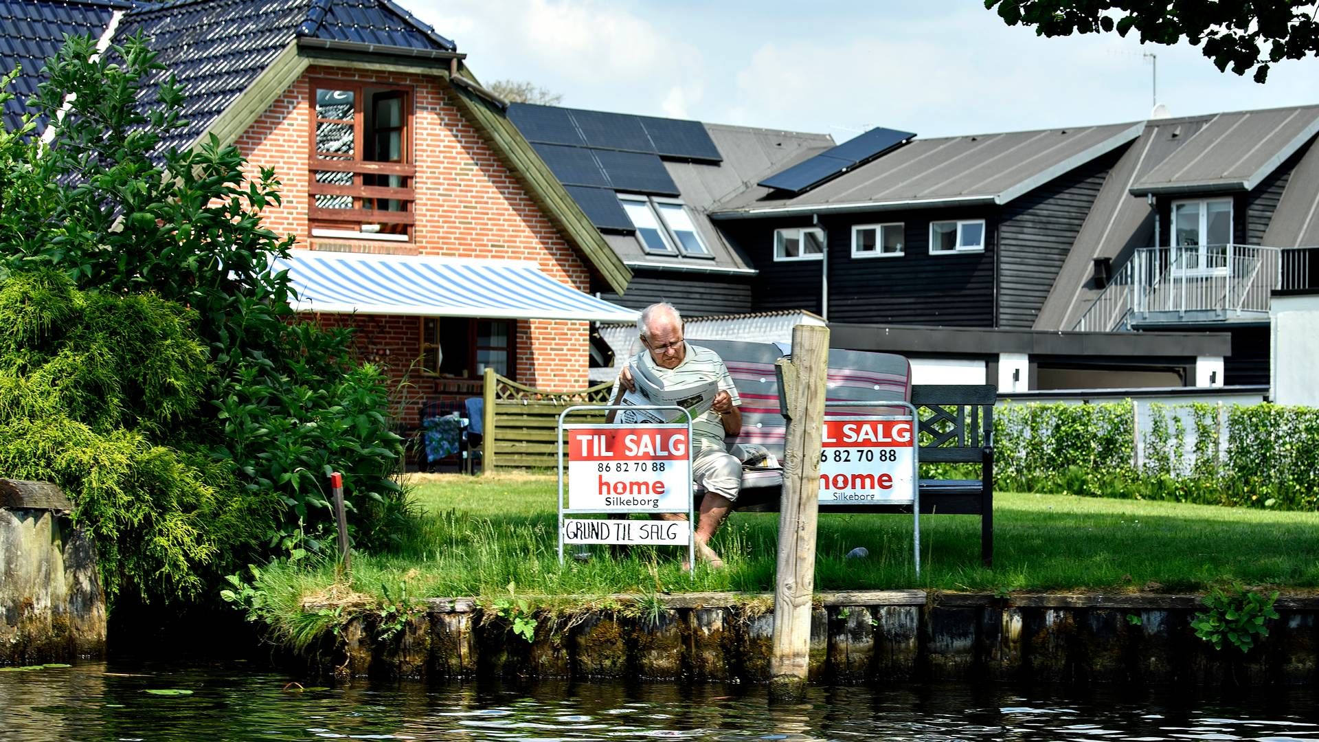 Der bliver solgt flere huse på Jylland og Fyn, mens hussalget er faldet i Region Hovedstaden. | Foto: Anita Graversen