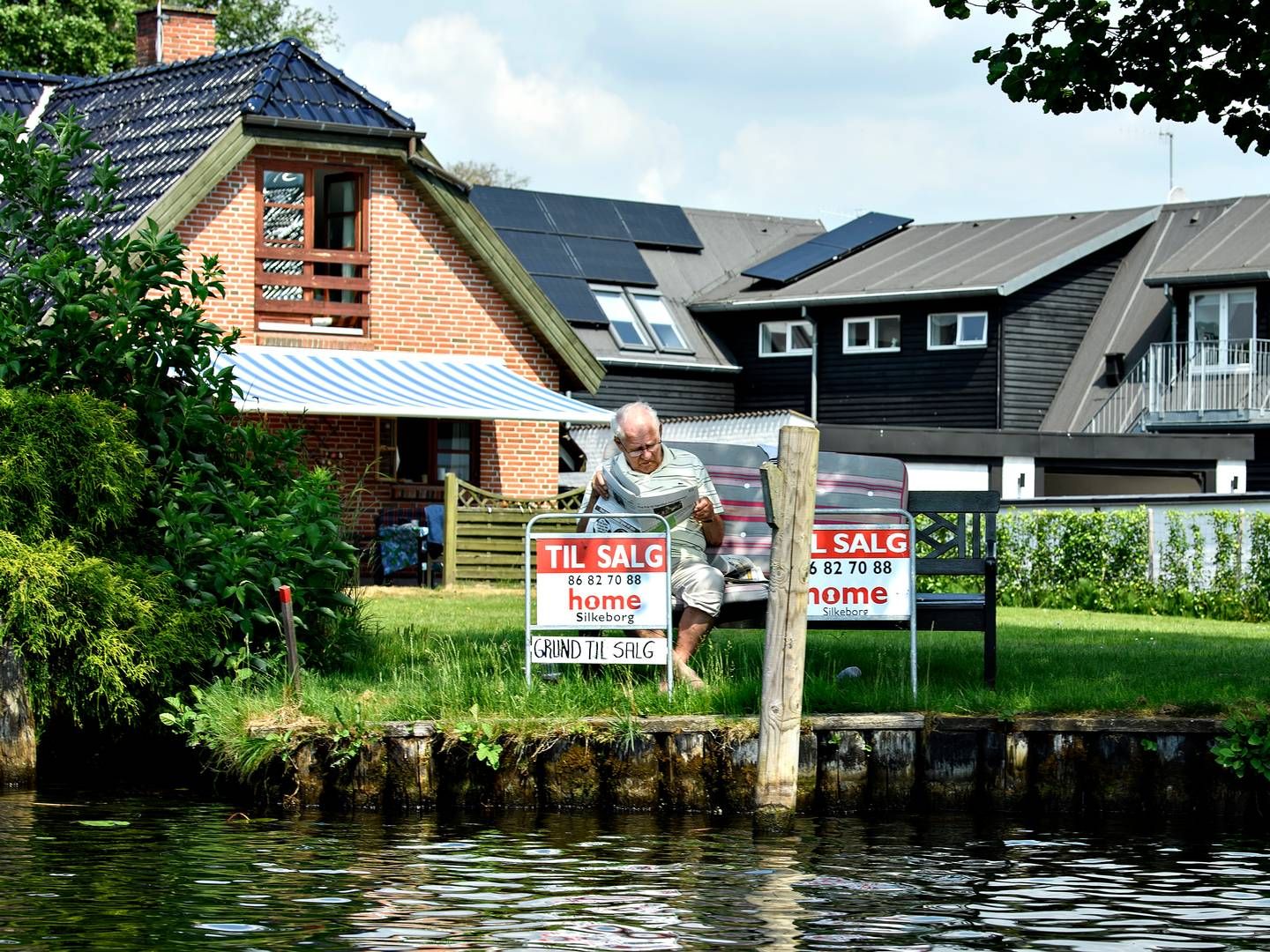 Der bliver solgt flere huse på Jylland og Fyn, mens hussalget er faldet i Region Hovedstaden. | Foto: Anita Graversen