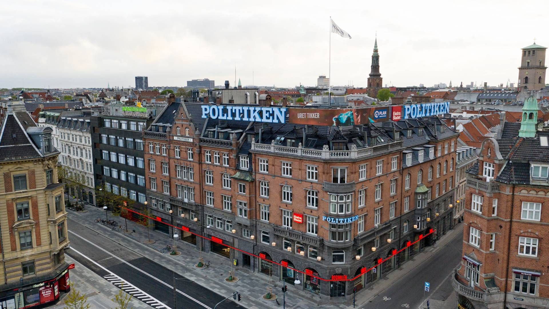 JP/Politikens Hus på Rådhuspladsen i København. | Foto: Jens Dresling