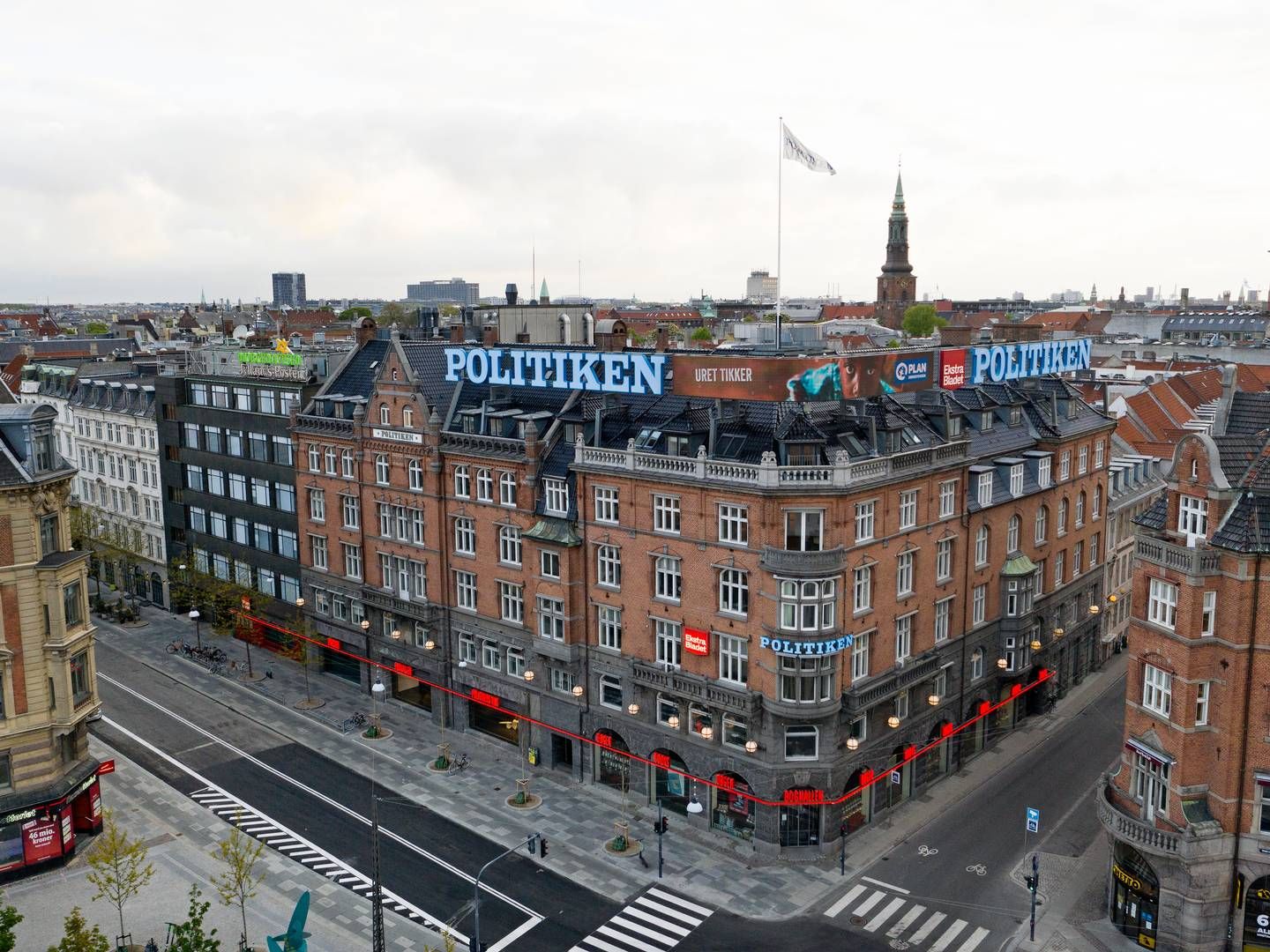 JP/Politikens Hus på Rådhuspladsen i København. | Foto: Jens Dresling