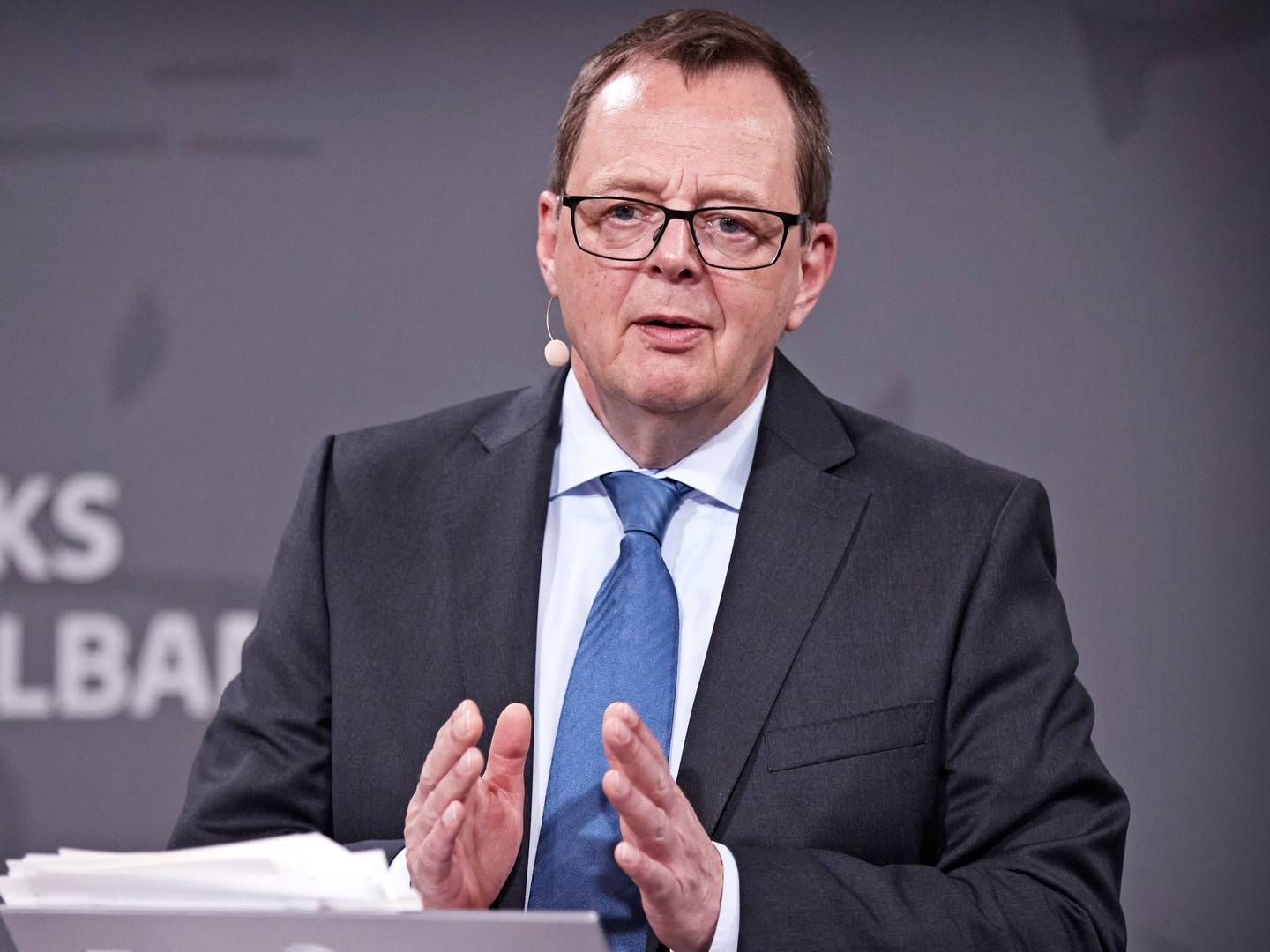 Christian Kettel Thomsen blev i 2023 ansat som ny direktør i Nationalbanken. Han afløste Lars Rohde. | Foto: Jens Dresling
