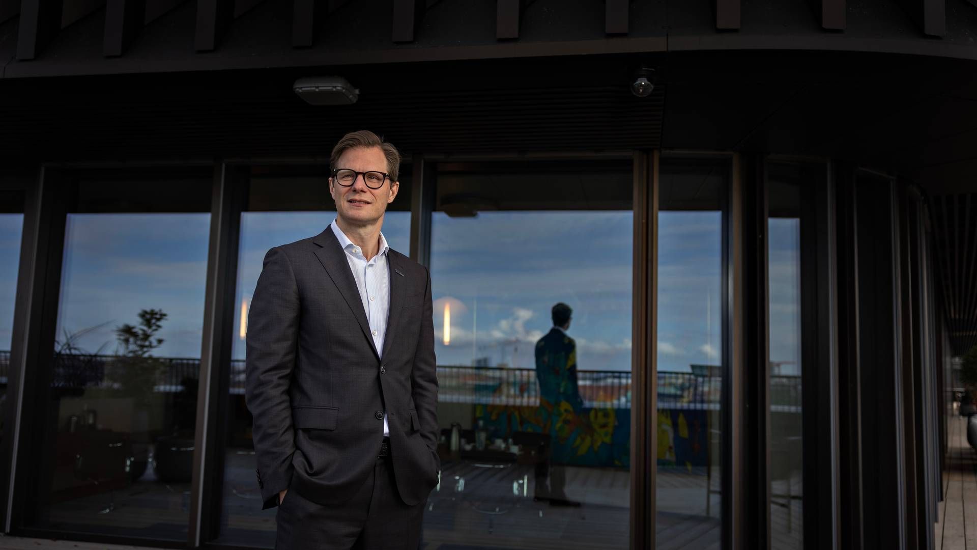 Topchef i Danske Bank, Carsten Egeriis. | Foto: Brian Karmark