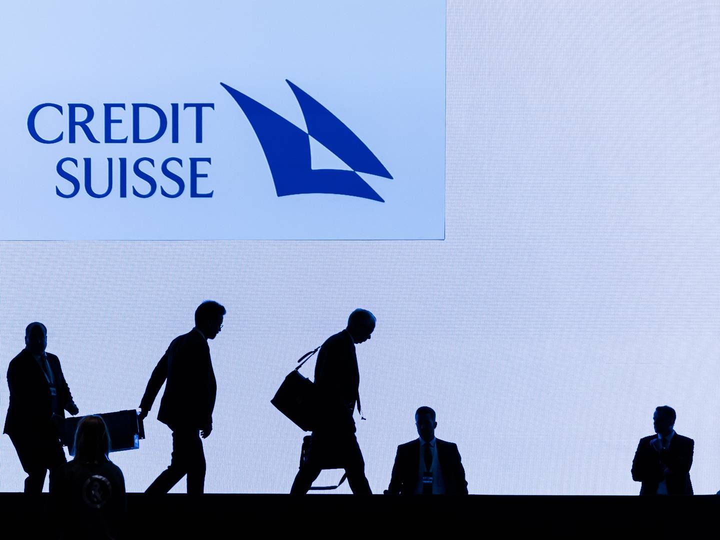 Nur noch ein Schatten ihrer selbst: Die Credit Suisse | Foto: picture alliance/KEYSTONE | MICHAEL BUHOLZER