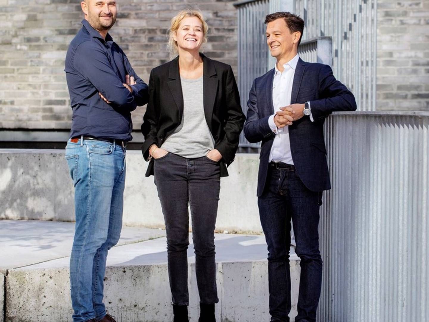 Stifterne bag The Footprint Firm er Jakob Wichmann tv., Anna Søndergaard og Christian Sparrevohn. | Foto: The Footprint Firm