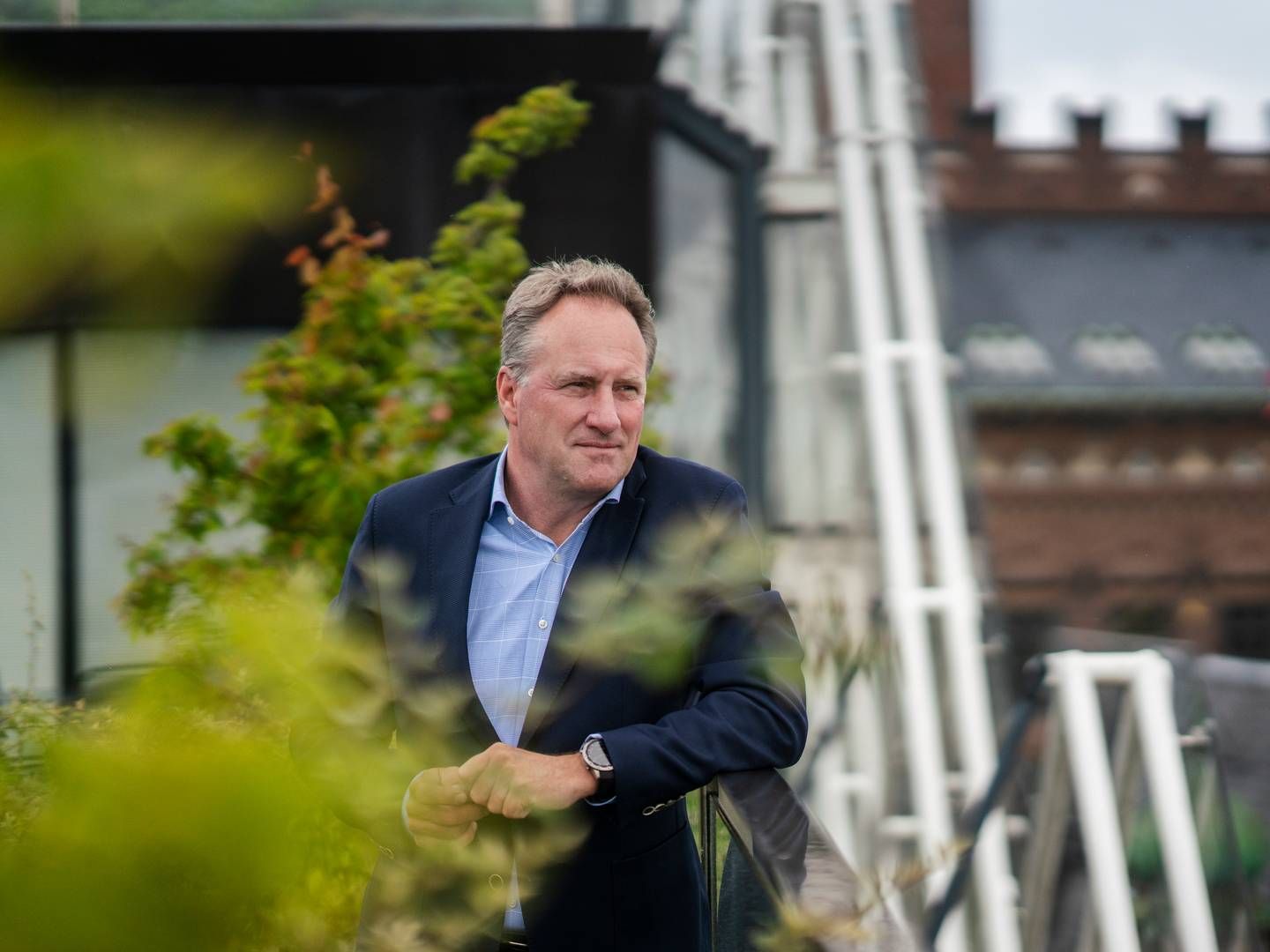 Adm. direktør i Dansk Industri Lars Sandahl Sørensen deltager som del af et topmøde i Helsingør. | Foto: Stine Bidstrup
