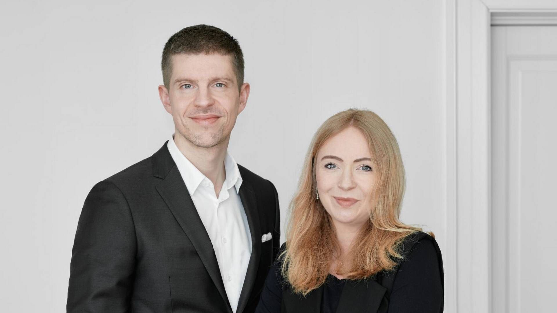 Jens Hjorth-Larsen og Maria Larsson bliver partnere i Rud Pedersen. | Foto: PR