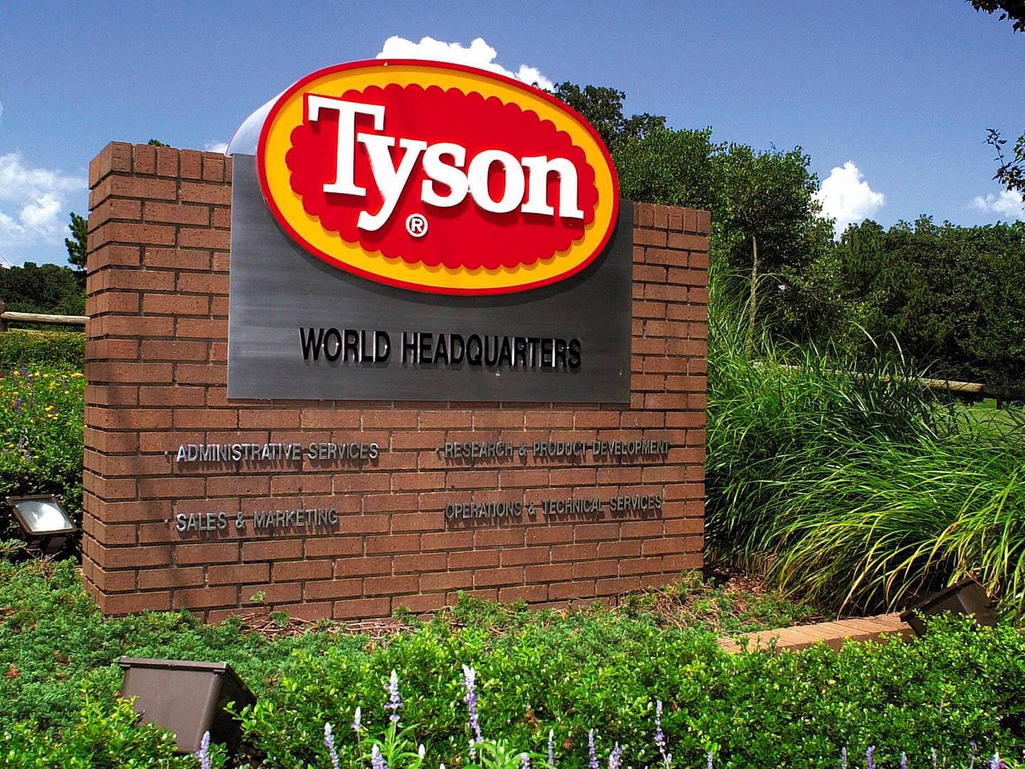 Tyson Food Incs. hovedkvarter i Springdale, Arkansas, USA. | Photo: April L. Brown/AP/Ritzau Scanpix