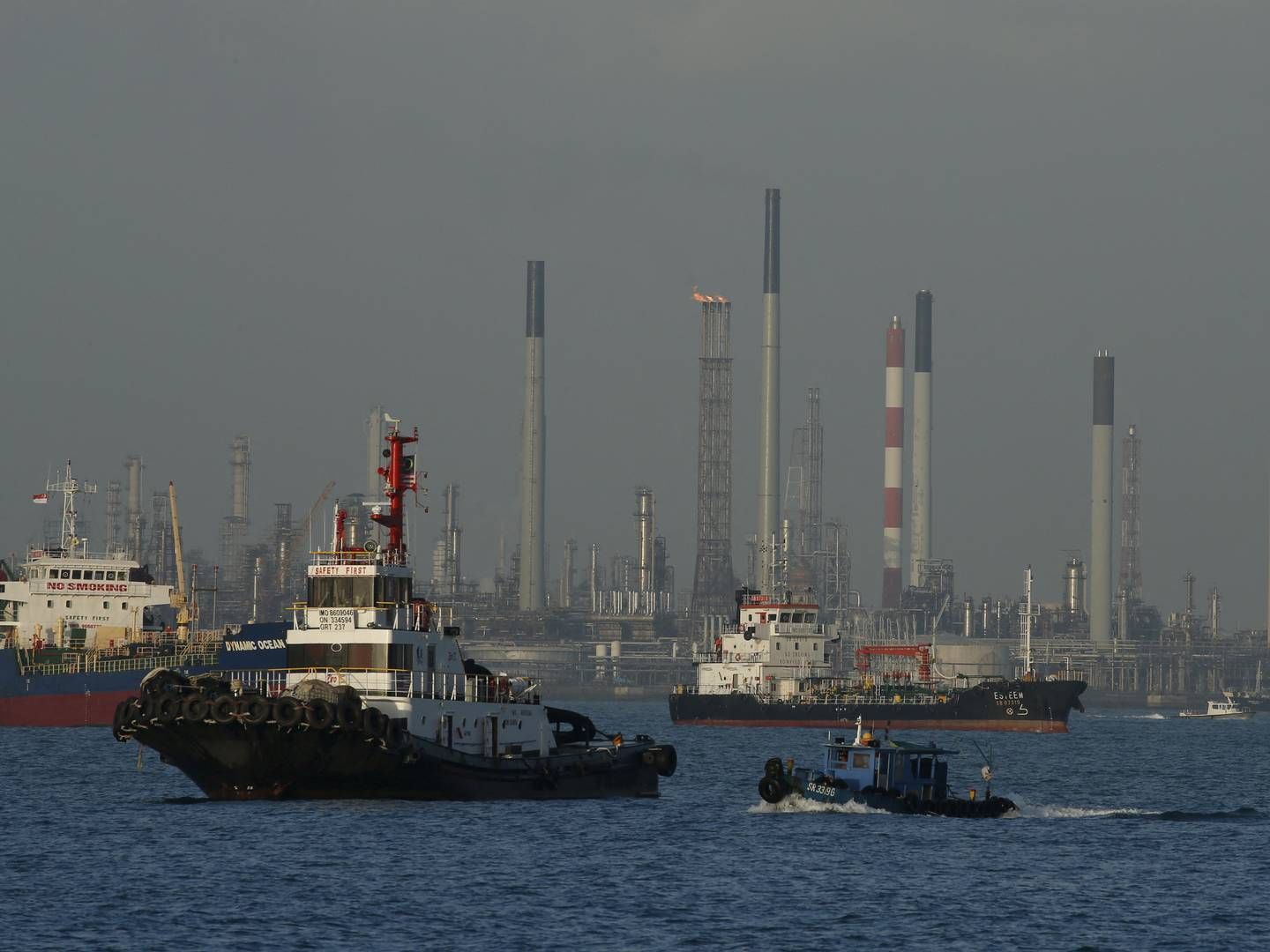 Shell's business in Singapore includes chemical manufacturing facilities on the island of Pulau Bukom. | Foto: Edgar Su/Reuters/Ritzau Scanpix
