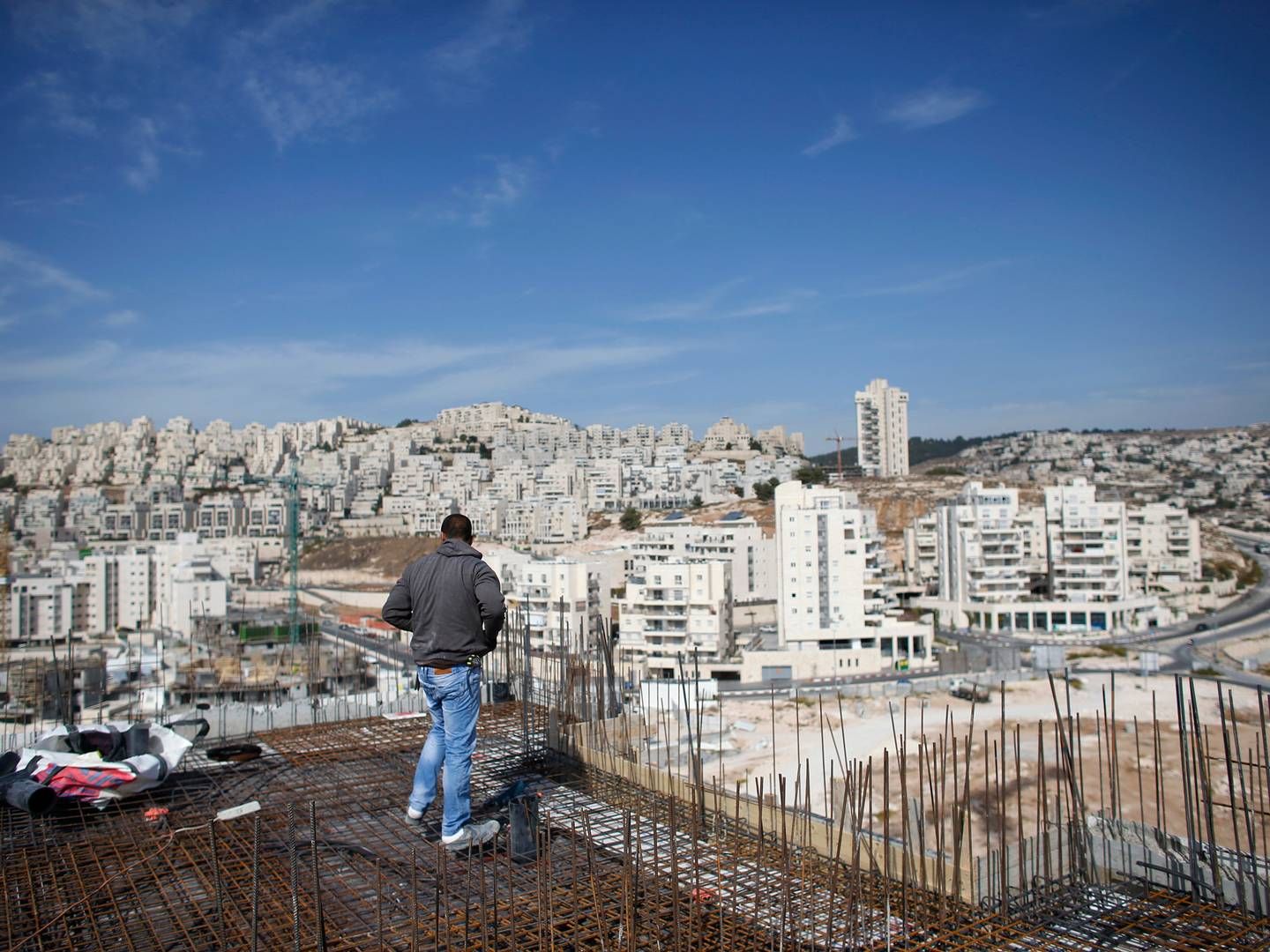 Settlements in the occupied West Bank. | Foto: Ronen Zvulun/Reuters/Ritzau Scanpix