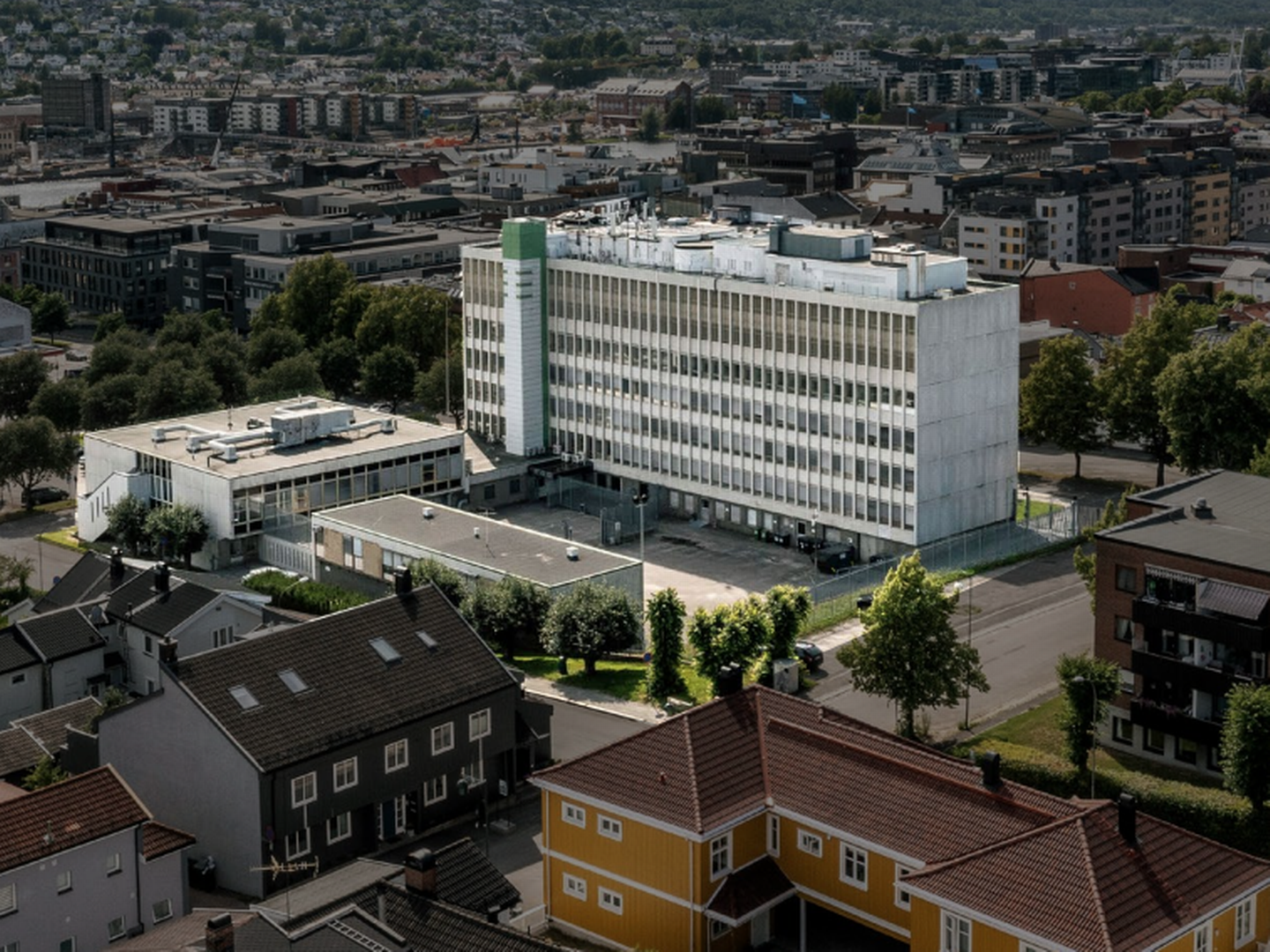 SOLGT: Statsbygg har kvittet seg med Justisbygget i Drammen | Foto: Statsbygg / Akershus Eiendom