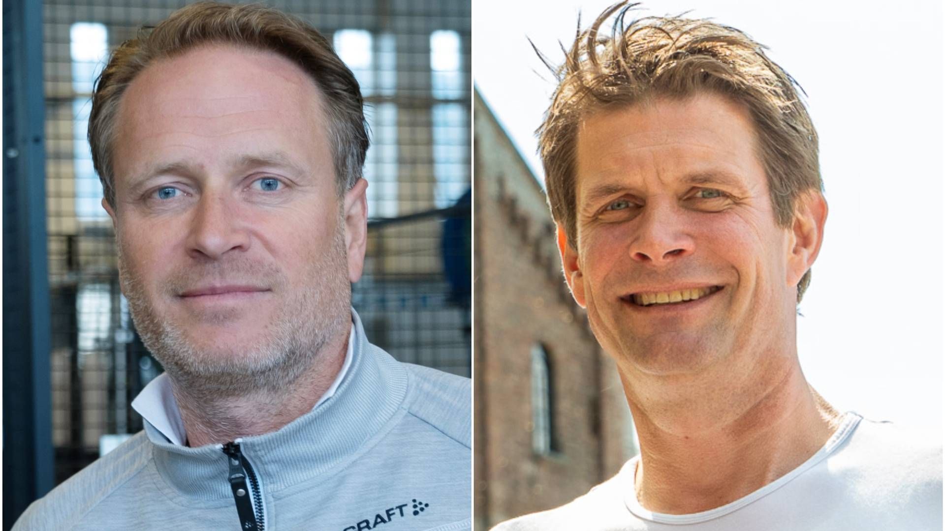 Administrerende direktør i Aass bryggeri, Christian Aass (til venstre), og pressetalsperson i Ringnes, Nicolay Bruusgaard (til høyre), er uenige om hvilken type ølfat som er best for klimaet. | Foto: Anders Hustveit Gerhardsen og Ringnes