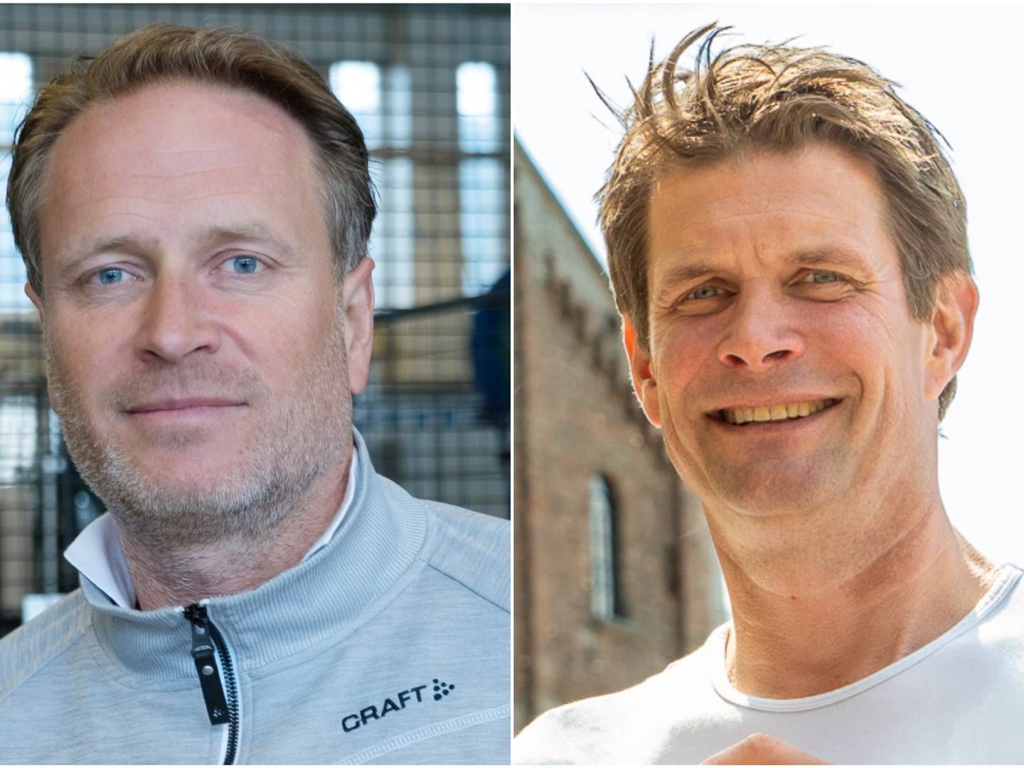 Administrerende direktør i Aass bryggeri, Christian Aass (til venstre), og pressetalsperson i Ringnes, Nicolay Bruusgaard (til høyre), er uenige om hvilken type ølfat som er best for klimaet. | Foto: Anders Hustveit Gerhardsen og Ringnes
