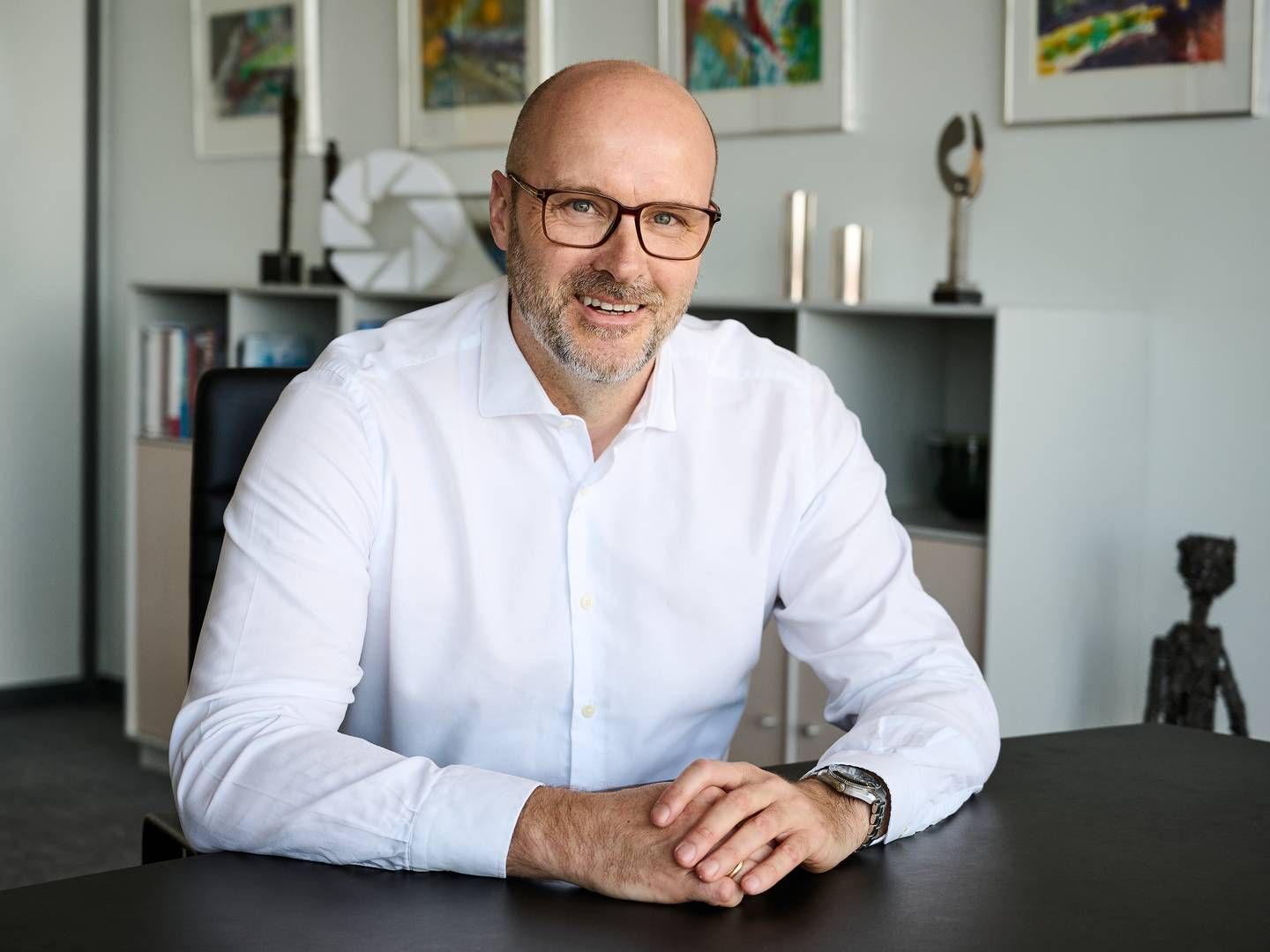 Ordførende direktør i Jyske Bank, Lars Mørch, kæmper ligesom sin forgænger Anders Dam for en opblødning af den såkaldte Totalkreditaftale. | Foto: Jyske Bank