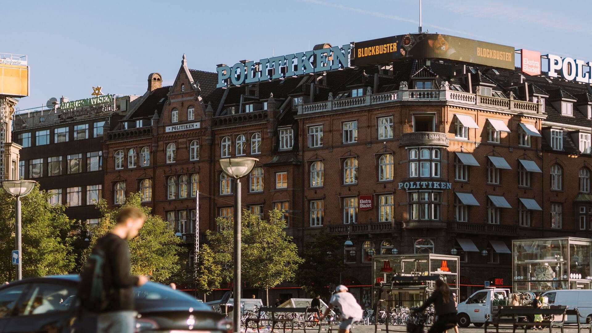JP/Politikens Hus er blandt de største medievirksomheder i Danmark og ejes af Jyllands-Postens Fond og Politiken-Fonden. | Foto: Philip Hoepner/APPR/Ritzau Scanpix