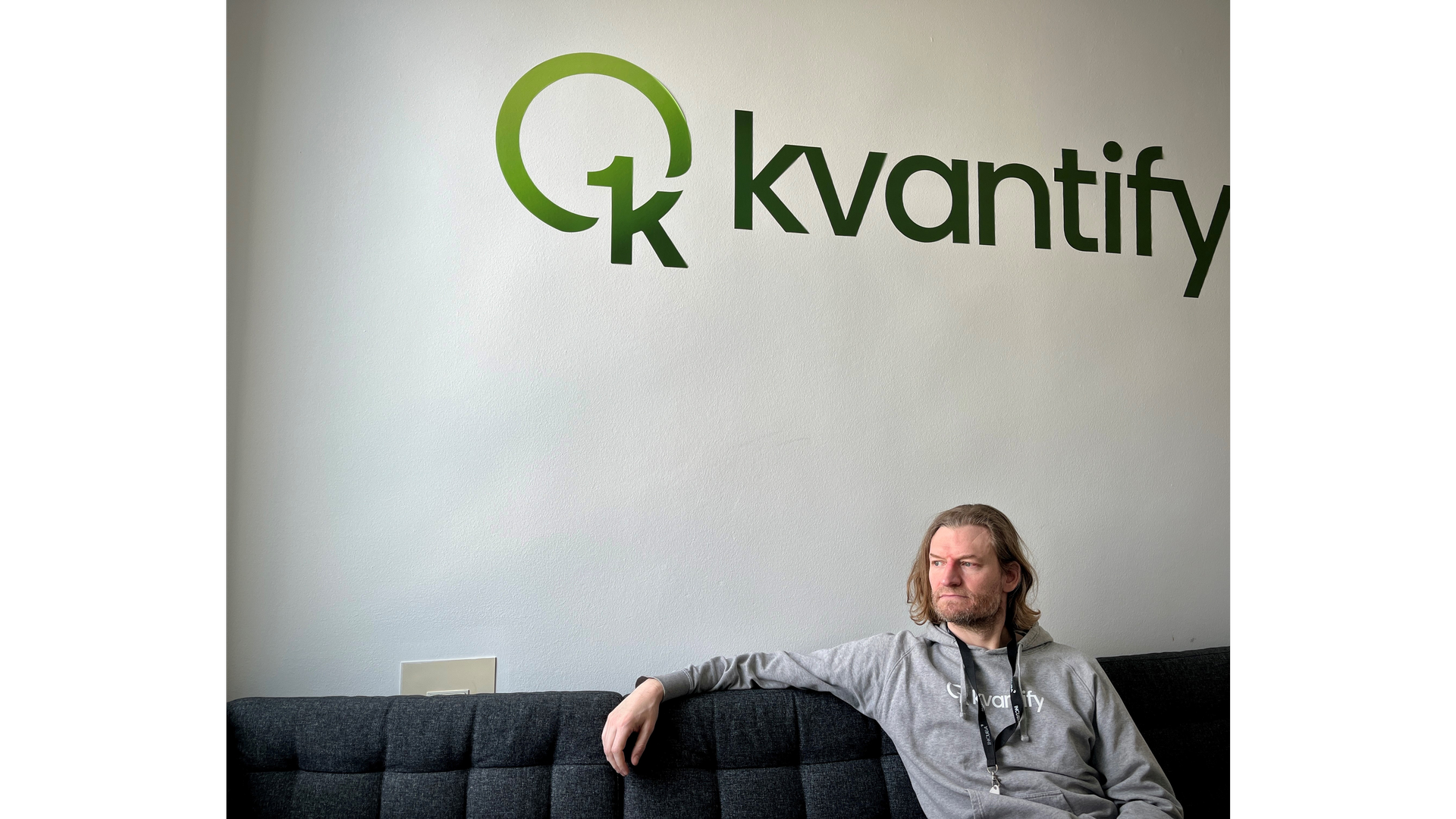 Nikolaj Zinner (billedet) stiftede Kvantify i 2022 i selskab med Hans Henrik Knudsen og Allan Grønlund. | Foto: Casper Vagner Christensen