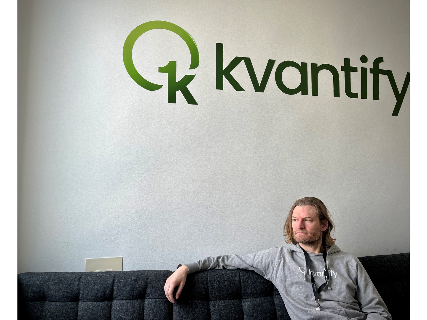 Nikolaj Zinner (billedet) stiftede Kvantify i 2022 i selskab med Hans Henrik Knudsen og Allan Grønlund. | Photo: Casper Vagner Christensen